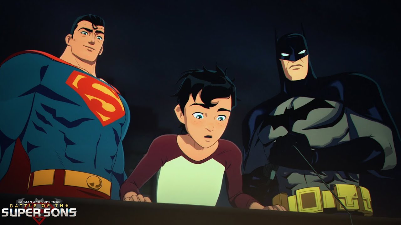 Batman Meets Superman's Son. Batman and Superman: Battle Of The Super Sons