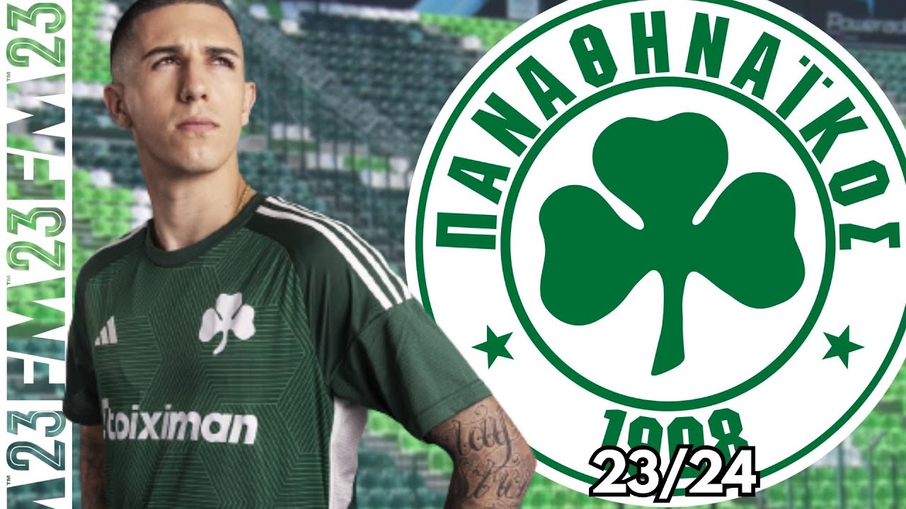Panathinaikos 23 24 Rebuild. FM23