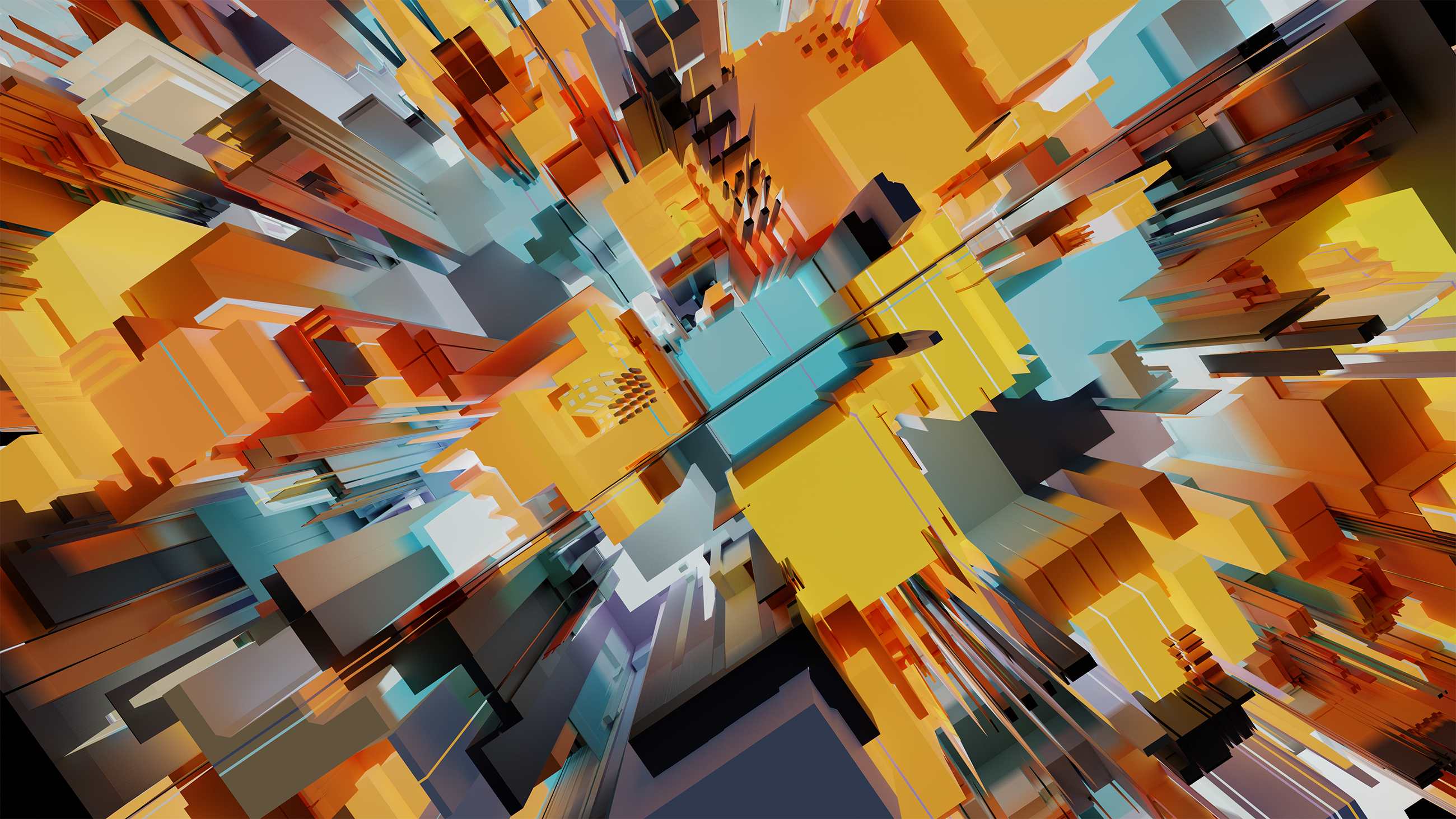 I got bored of the standard Apple Wallpaper. I made this today