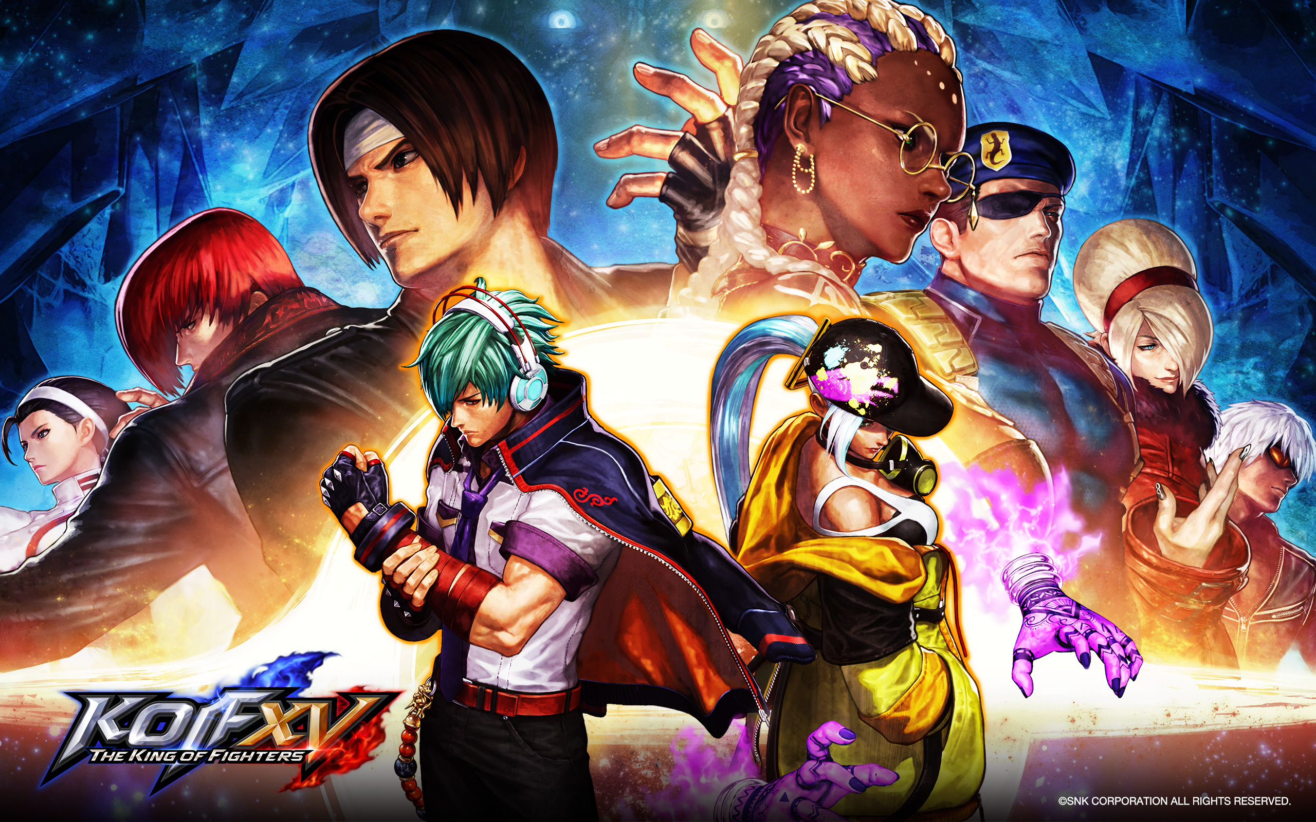 SNK GLOBAL - 【KOF XV】 Get your hands on some fancy wallpaper or twitter icons at the KOF XV official website! Deck out your phone or PC with that awesome KOF