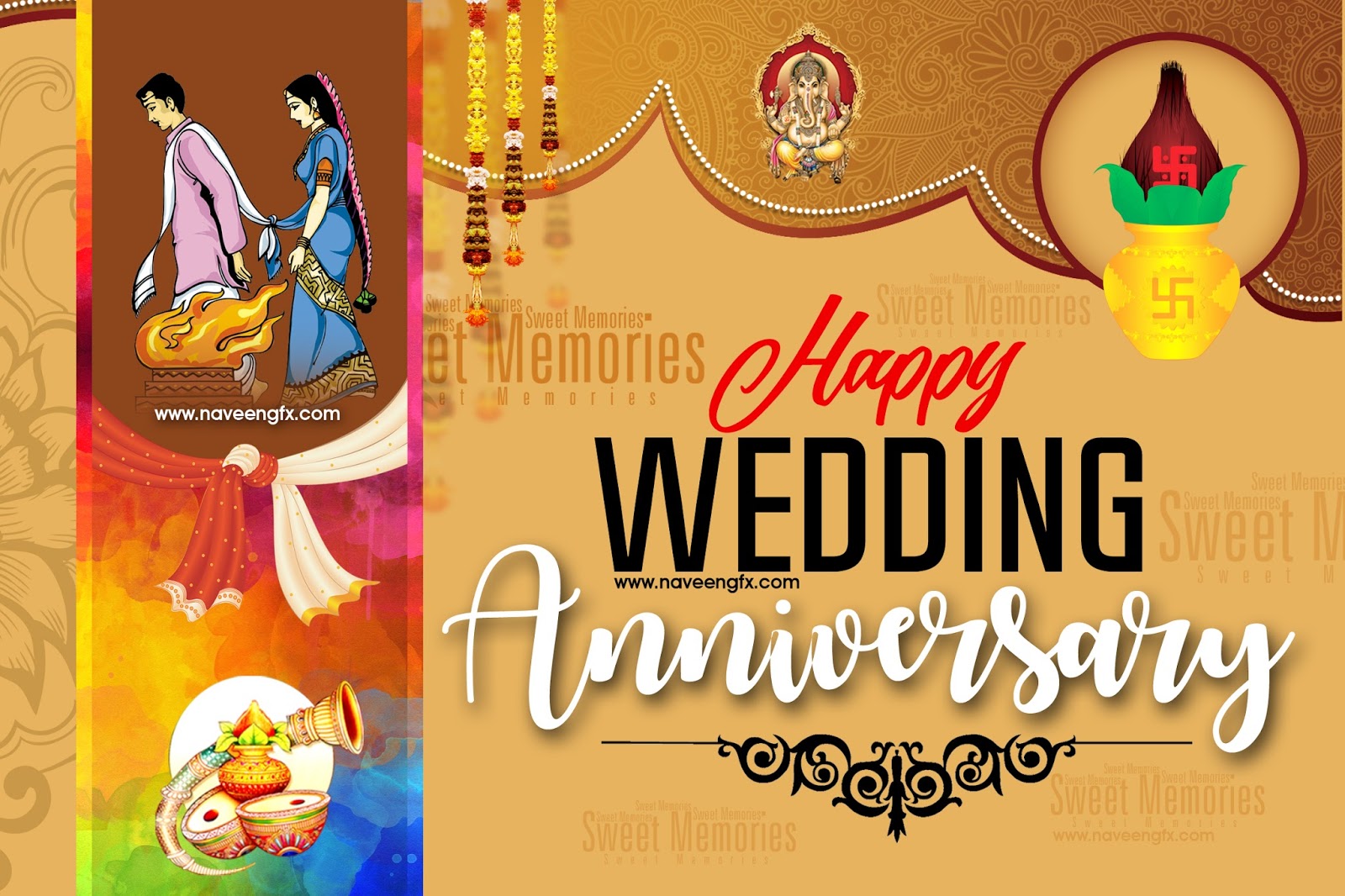Wedding anniversary wishes for friends and family HD wallpaper