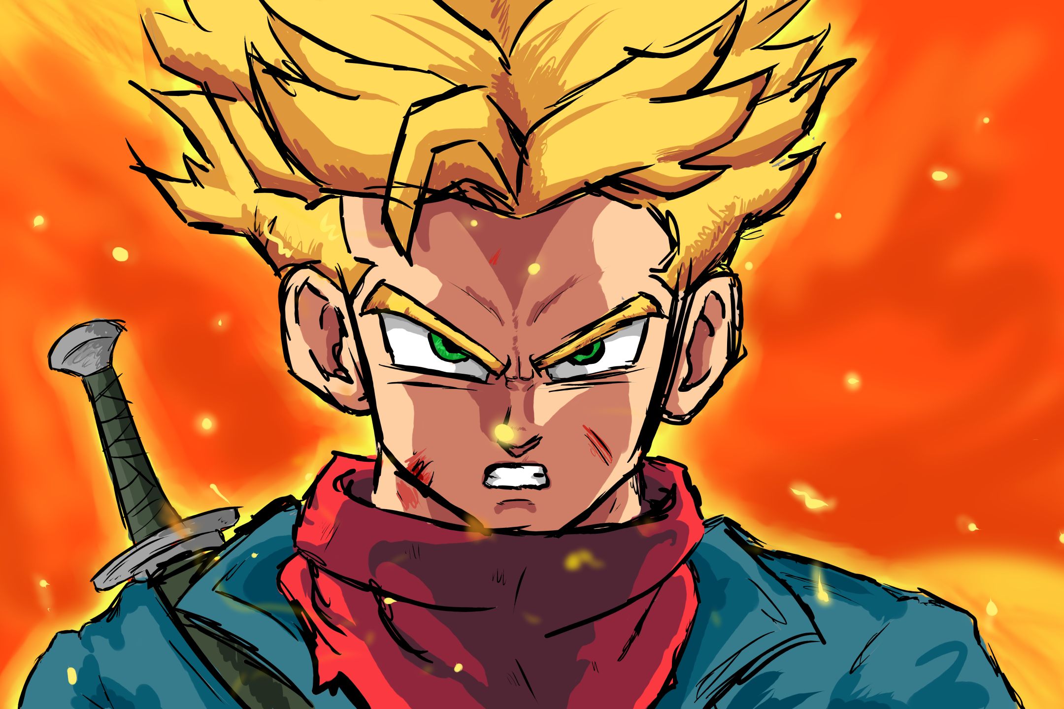 Download Ssj Trunks wallpaper for mobile phone, free Ssj Trunks HD picture