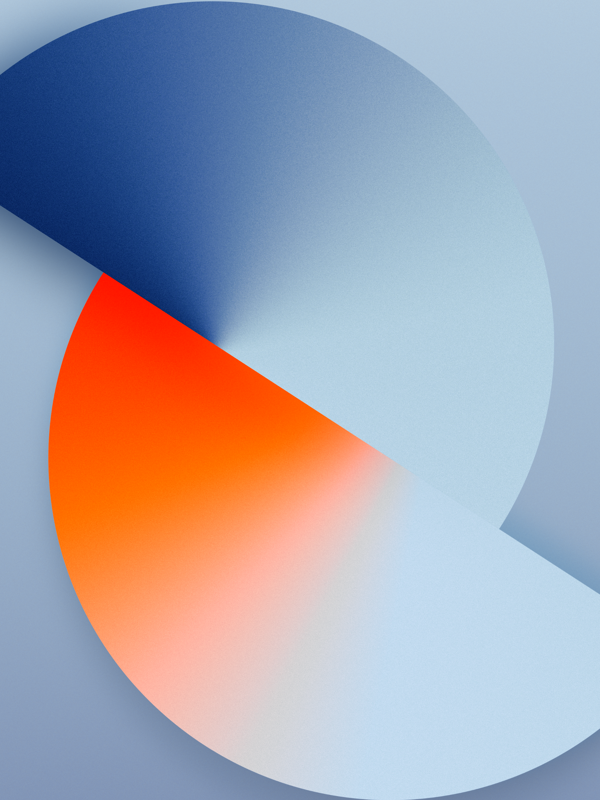 Sierra Blue iPhone 13 Wallpaper