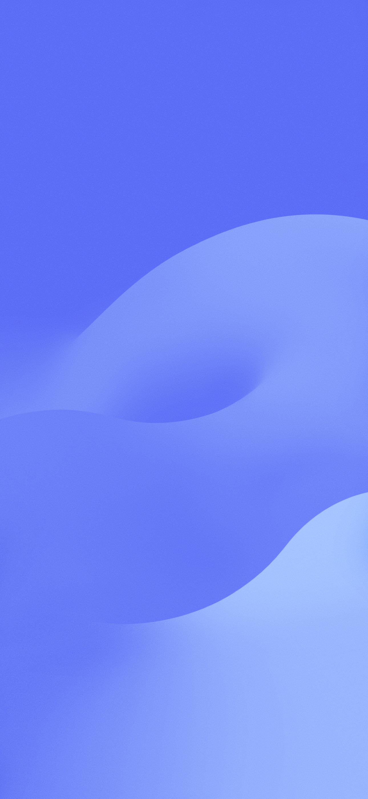 Bright curling ripple gradient iPhone wallpaper