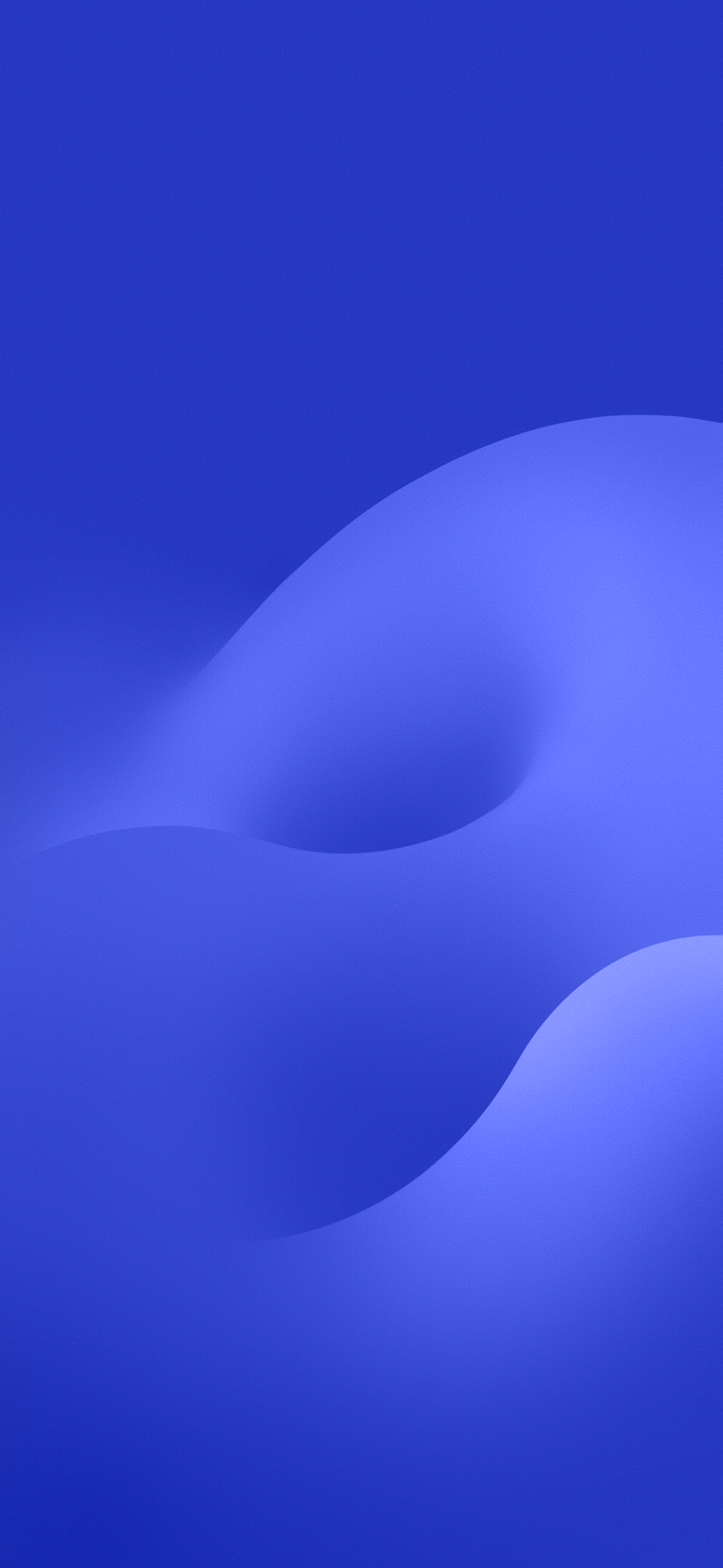 Bright curling ripple gradient iPhone wallpaper