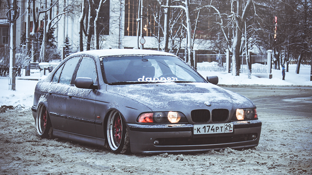 Desktop Wallpaper BMW E39 auto
