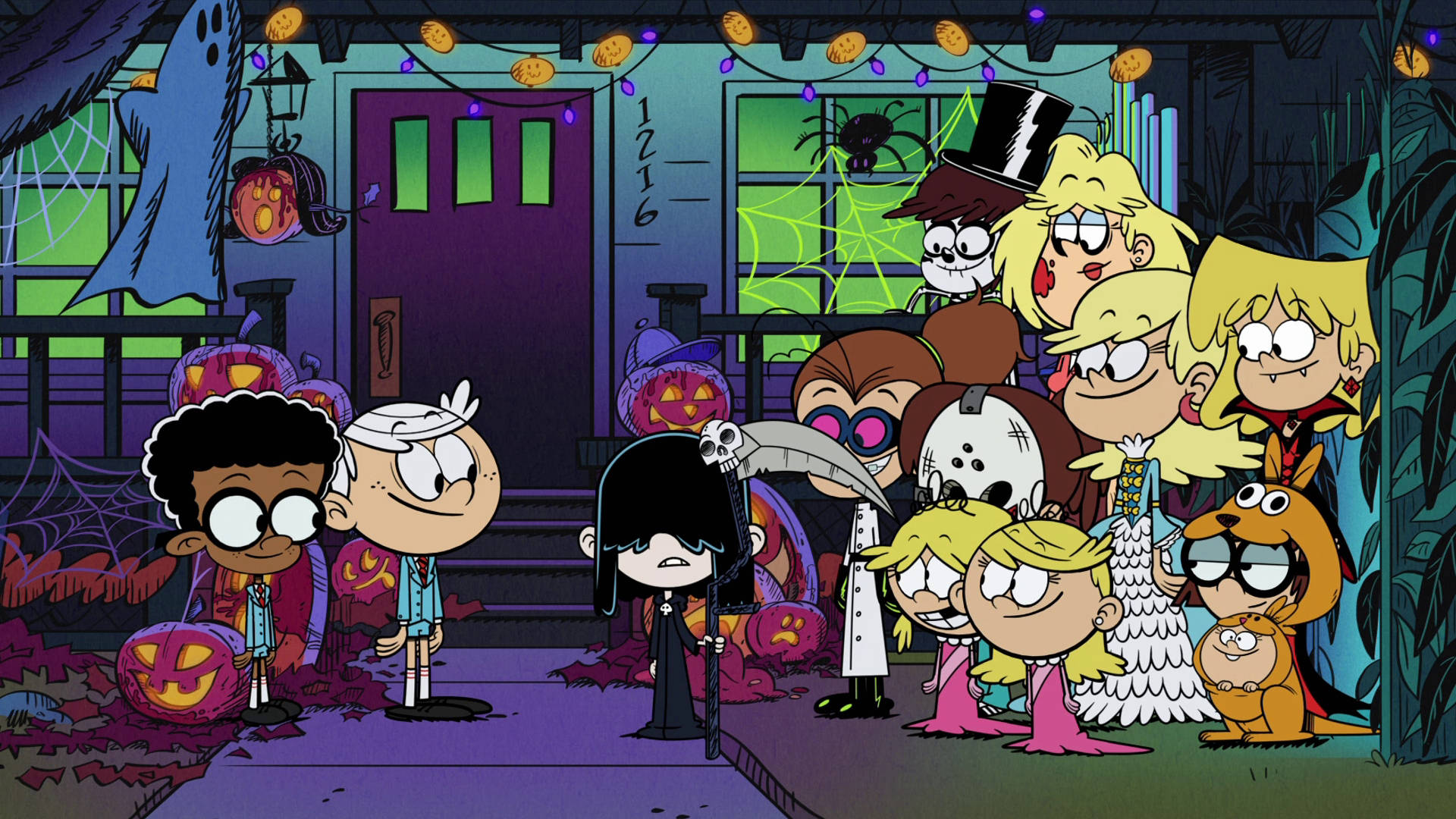 Download The Loud House Halloween Wallpaper