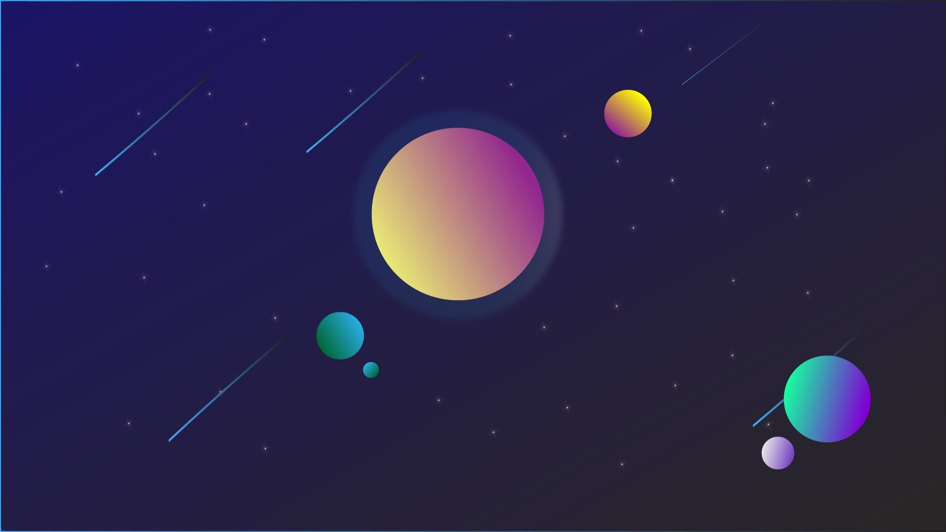 minimalist space wallpaper (1920 X 1080). Minimalist wallpaper, Space art, Wallpaper space