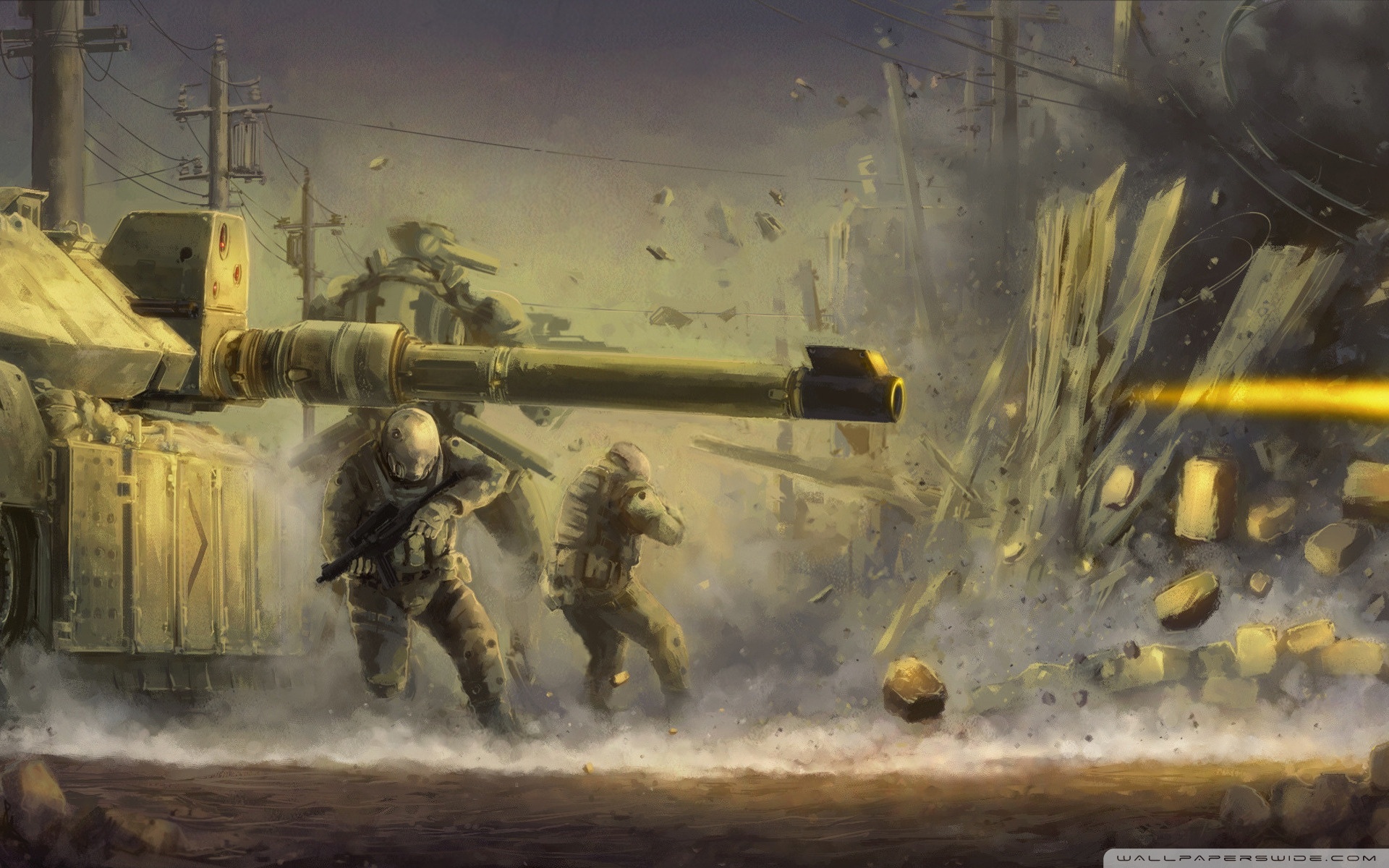 War Art Ultra HD Desktop Background Wallpaper for 4K UHD TV, Tablet