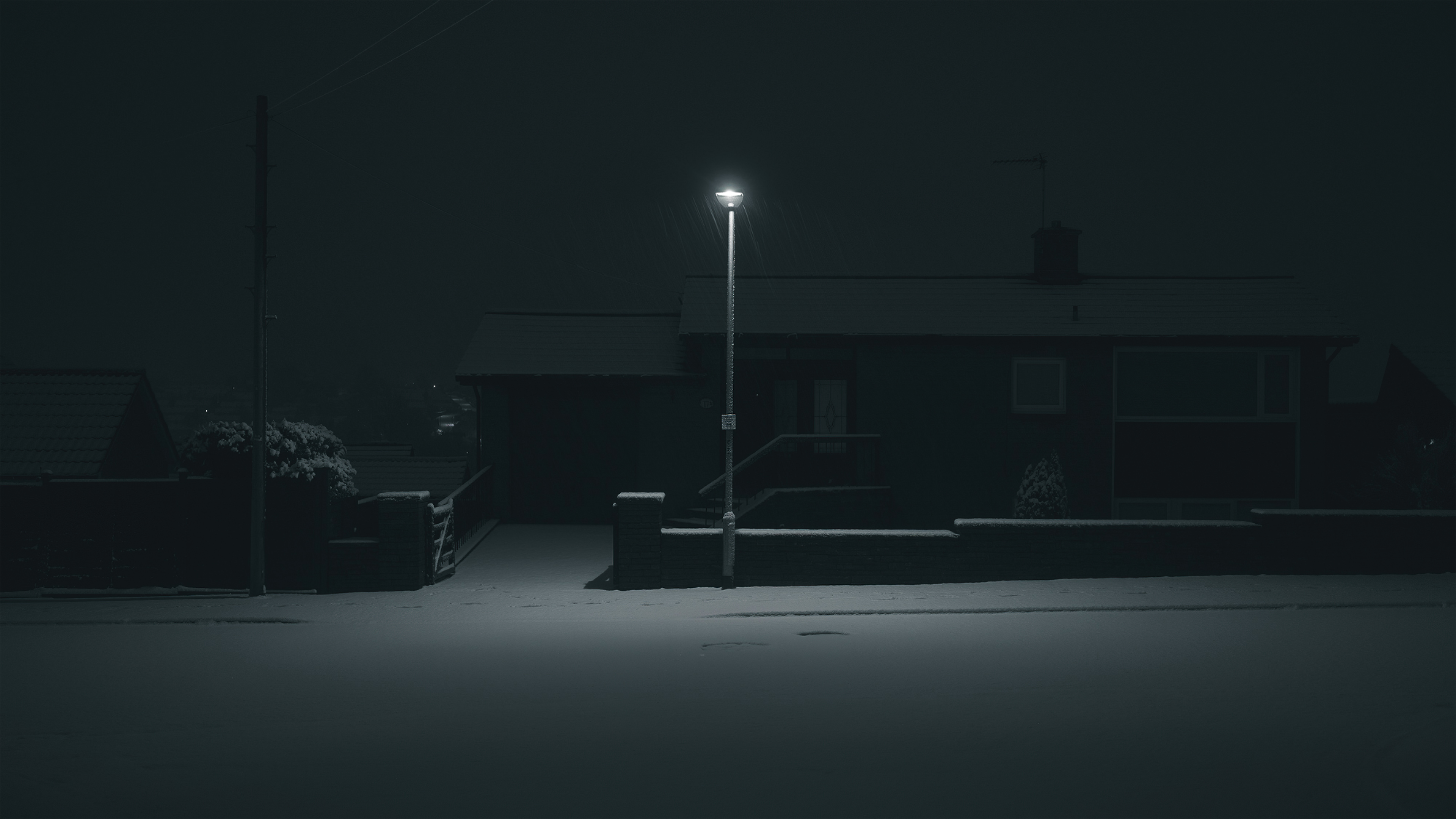 Winter Time Minimal 4k, HD Artist, 4k Wallpaper, Image, Background, Photo and Picture