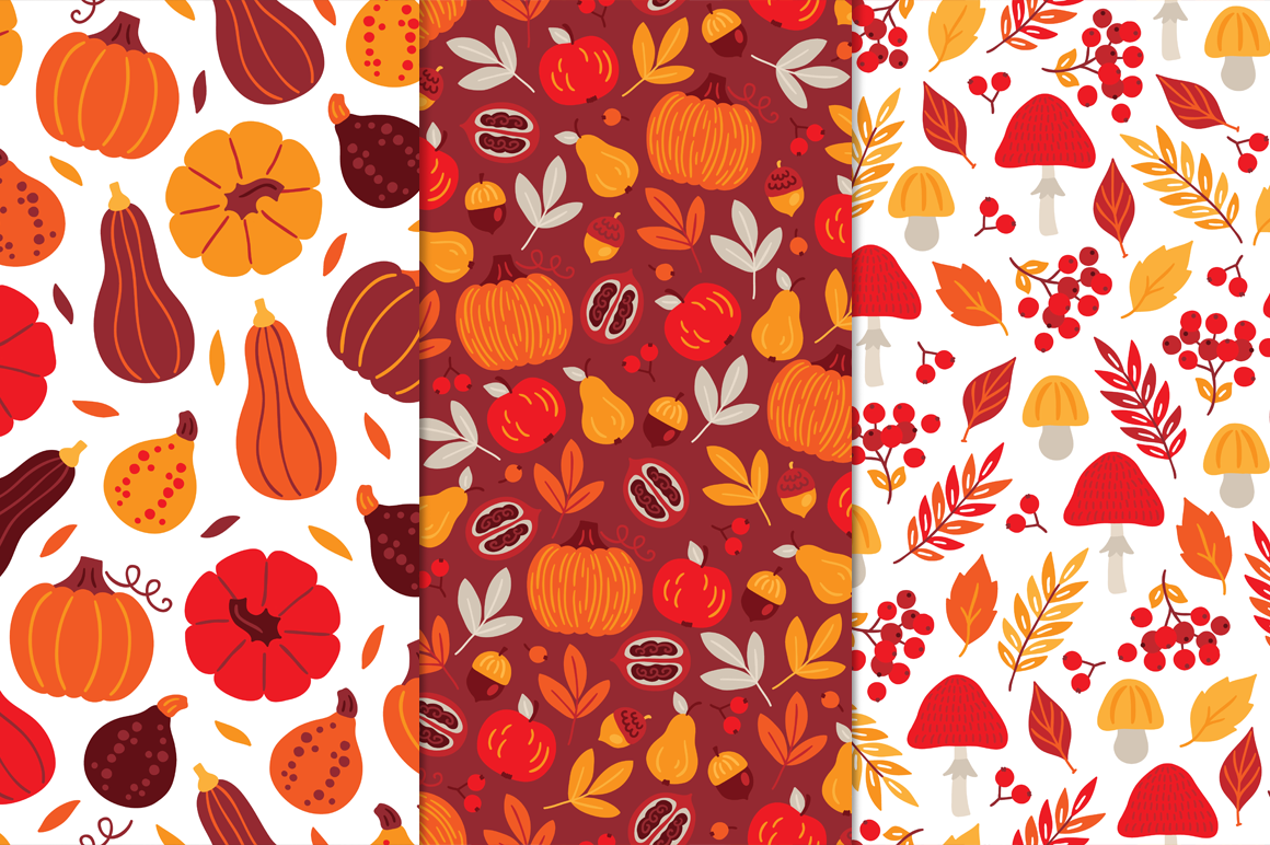 Thanksgiving Day Patterns + Bonus By Miu Miu