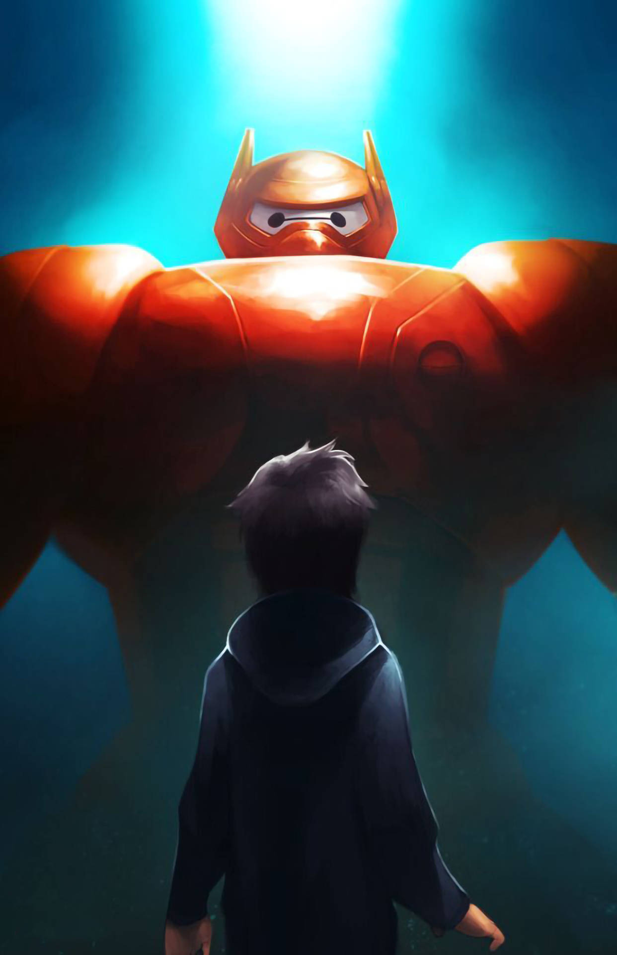 Big Hero 6 Hiro Looking Up Wallpaper