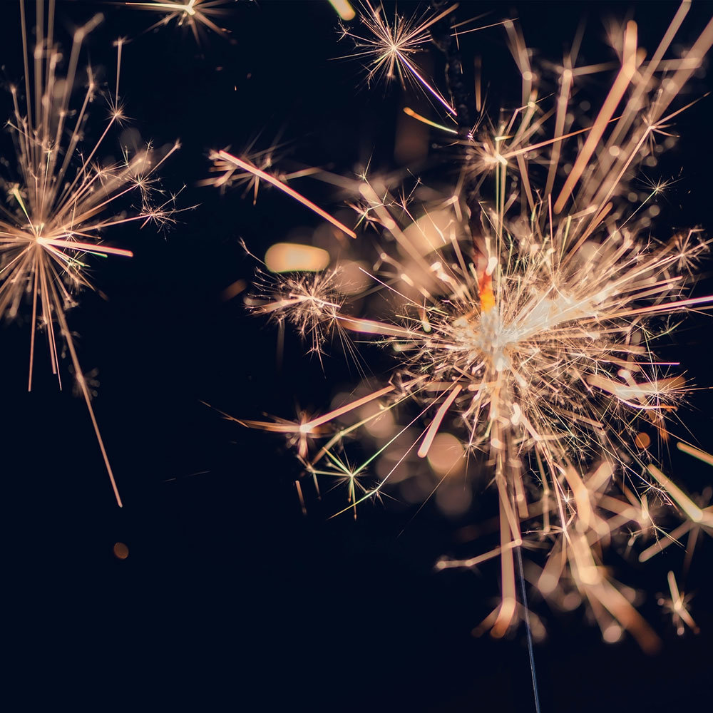 A New Year's Eve Sparking Bar Cart with our Beverage Director