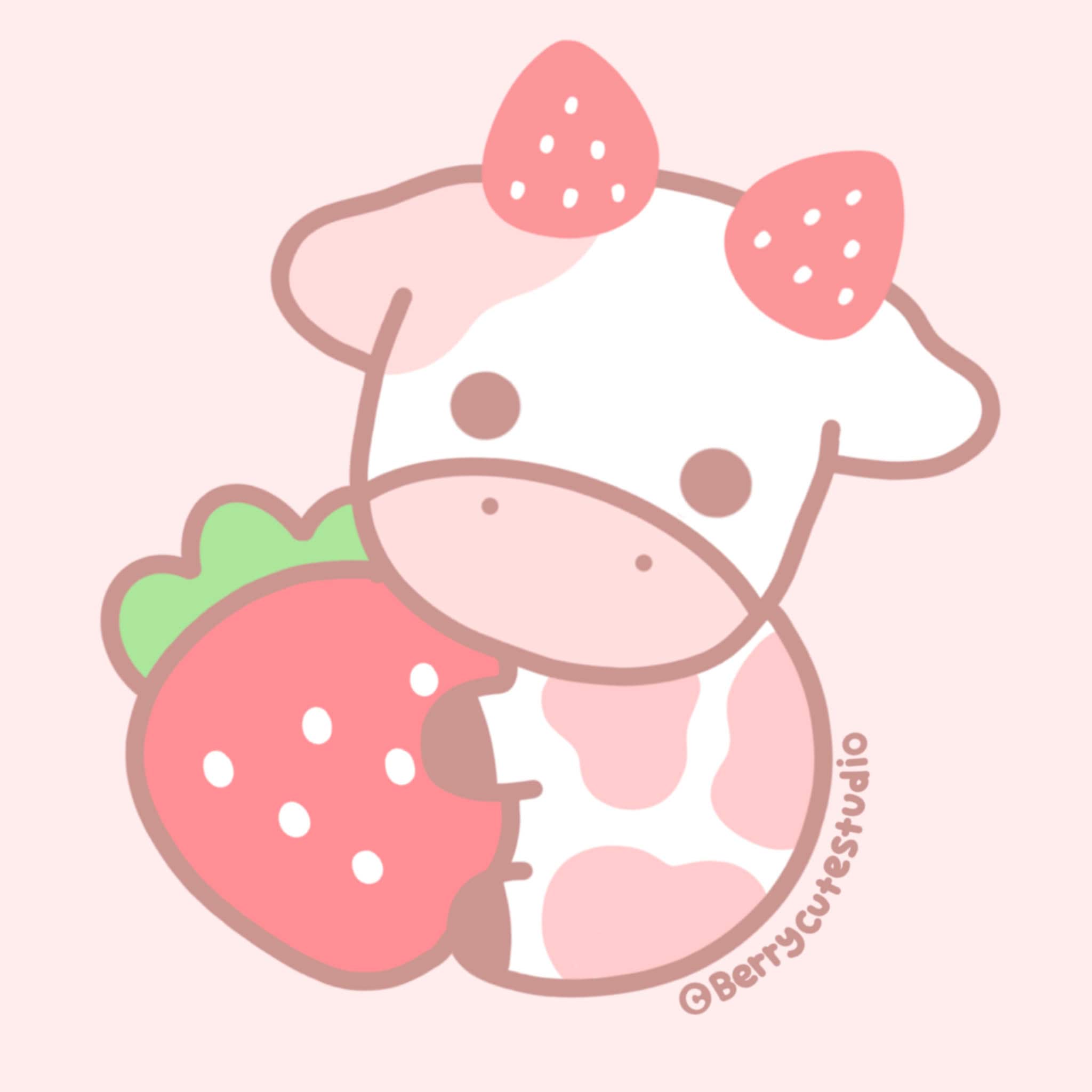 Cute Boba Cow Hard Enamel Pin Kawaii Cow Boba Pin Cow