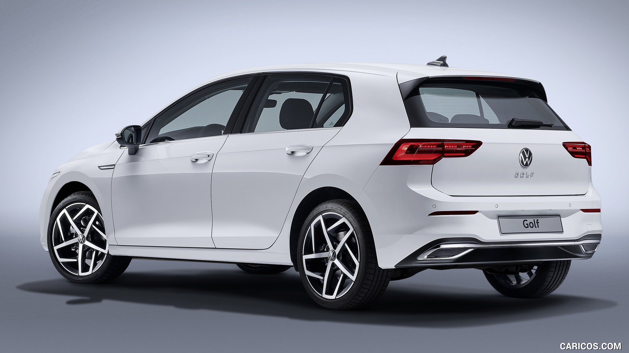 Volkswagen GolfMY Mk8. Rear Three Quarter