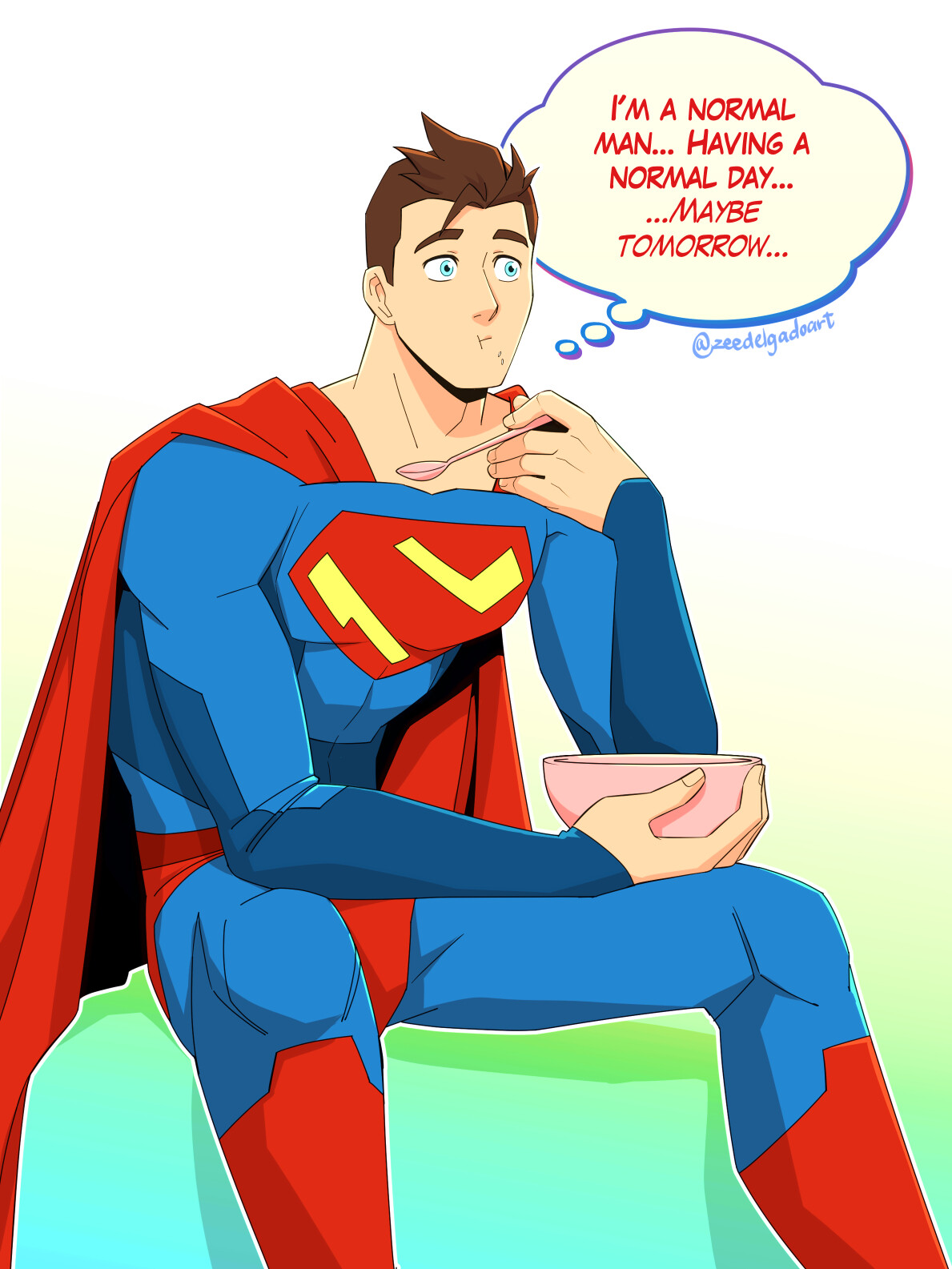 Zee Delgado Adventures With Superman Fanart