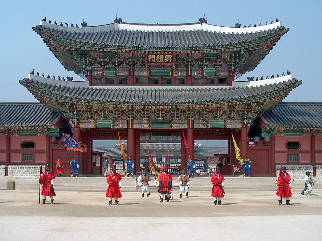 South Korea Palace. Gyeongbokg