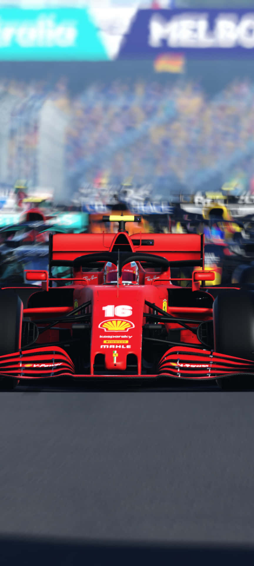 Download Ferrari F1 team on the Paddock