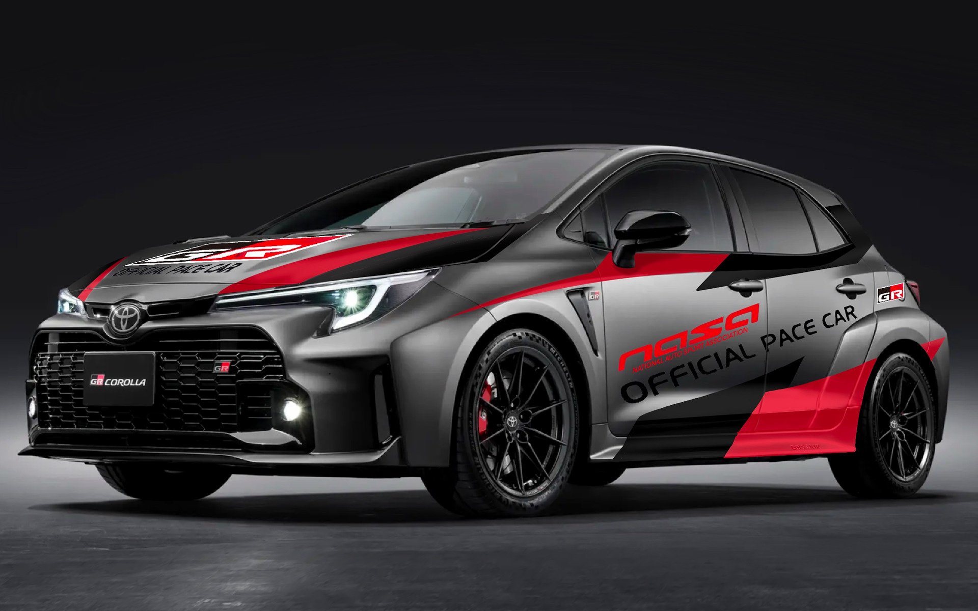 2023 Toyota GR Corolla NASA Pace Car and HD Image
