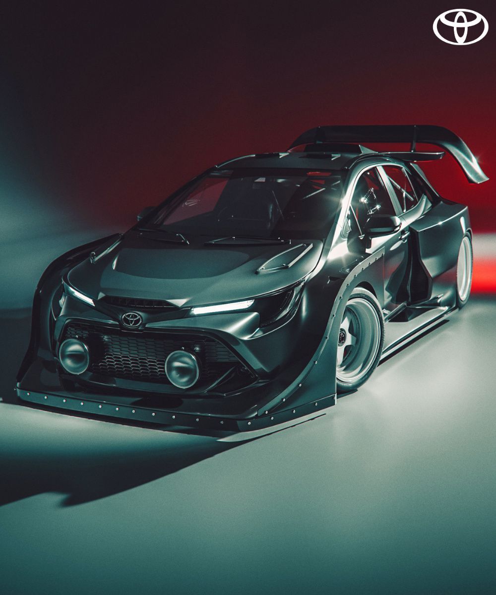 Toyota GR Corolla. Kyza Design. Toyota, Corolla, Toyota corolla