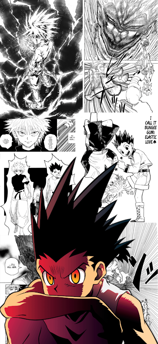 Hunter x Hunter Manga Pop Wallpaper