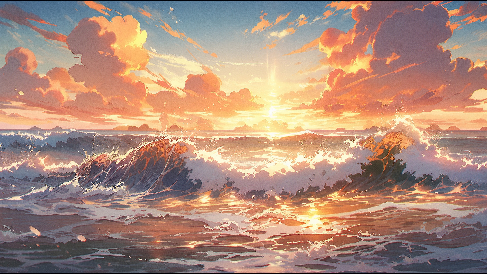 4K Japan Anime Fantasy Background Set