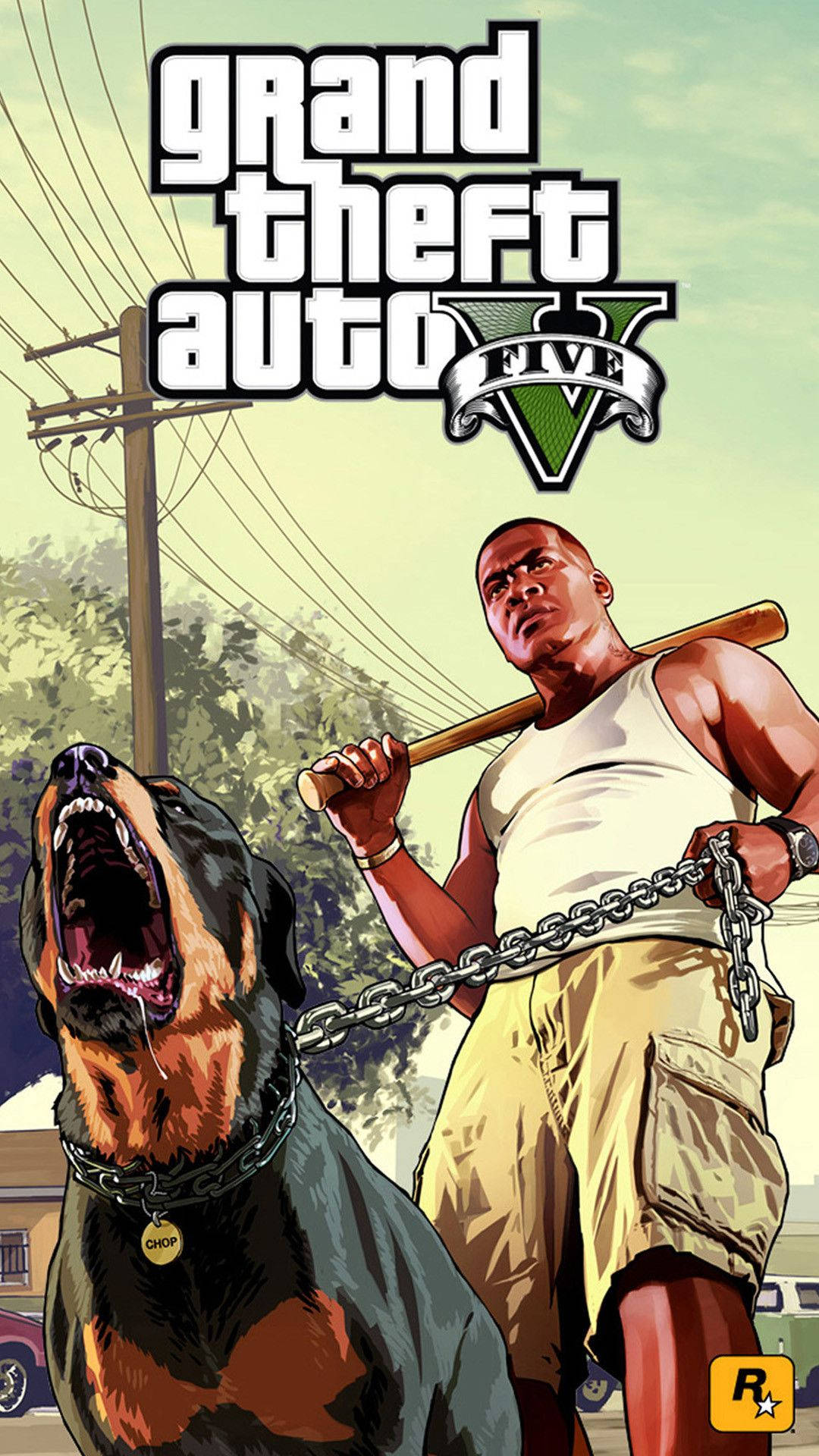 Download Gta 5 Phone Franklin Clinton Wallpaper
