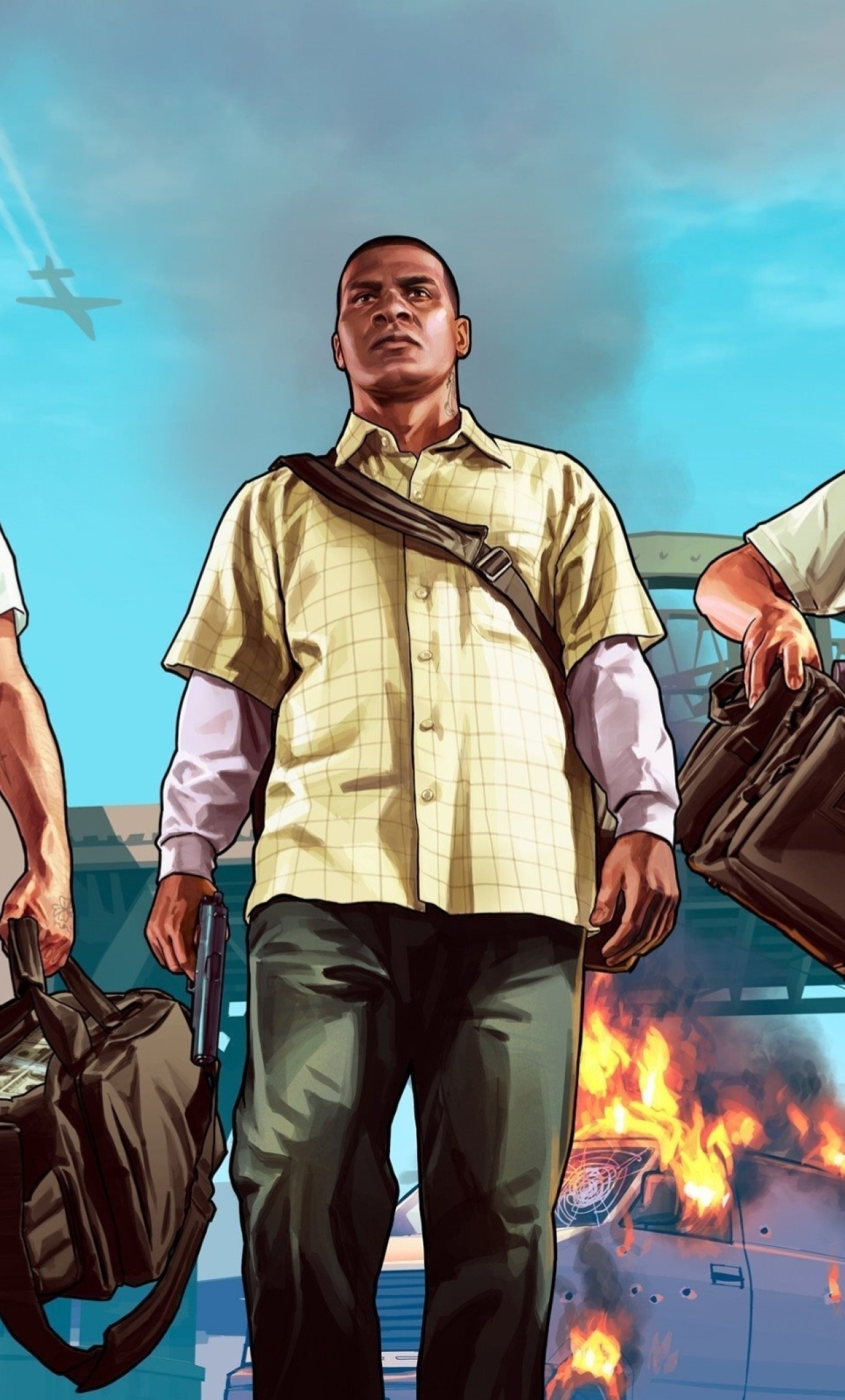 GTA 5. Franklin Character Wallpaper Download