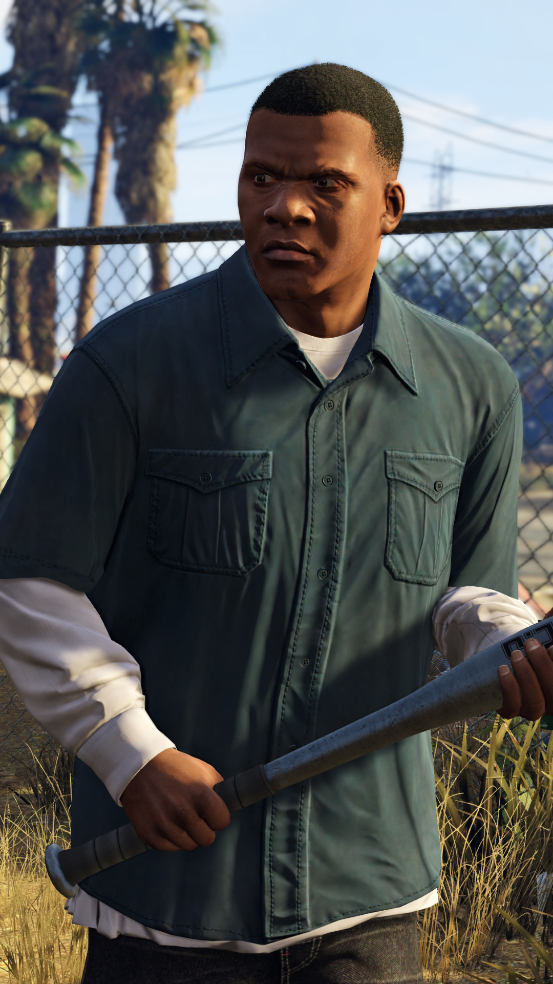 Mobile wallpaper: Video Game, Grand Theft Auto, Grand Theft Auto V, Franklin Clinton, 1095870 download the picture for free