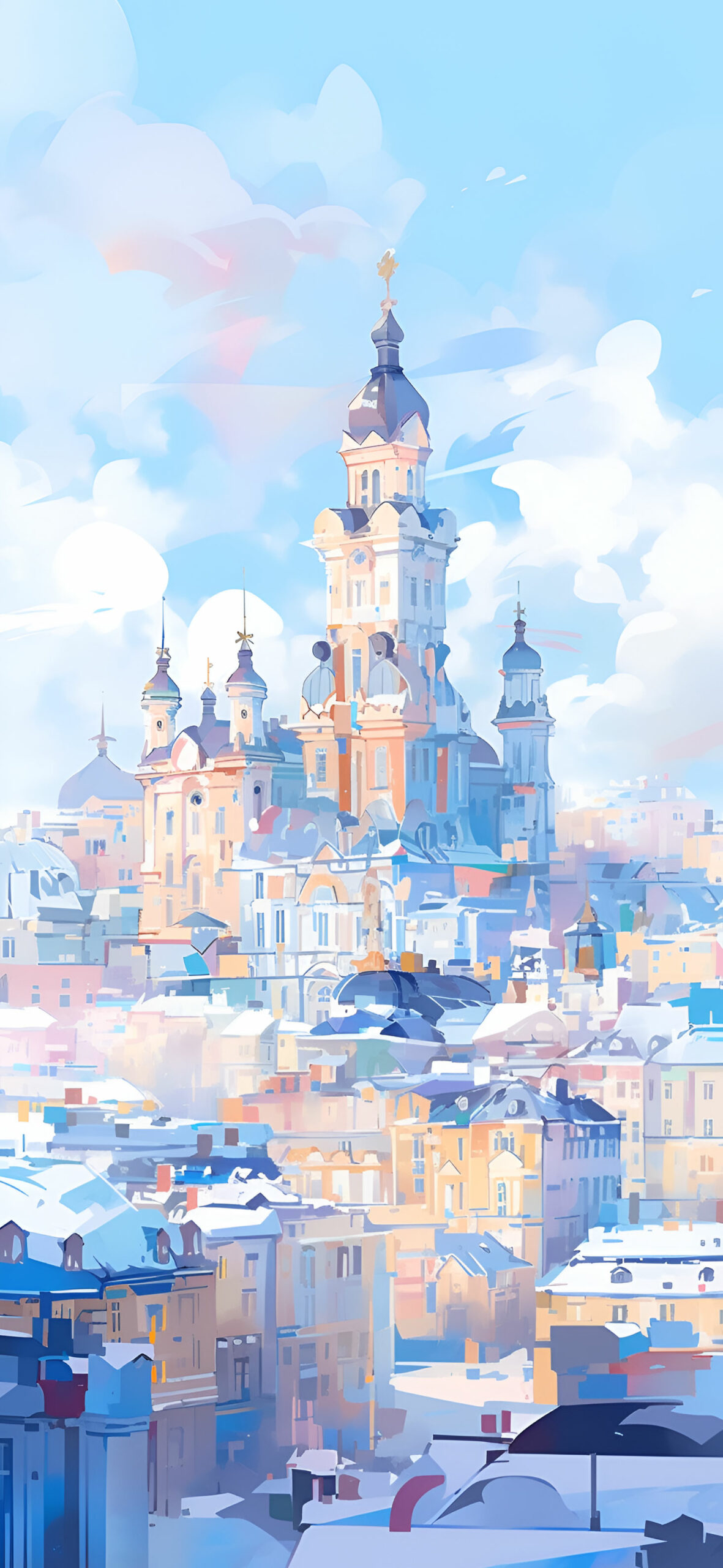 Winter Kyiv Ukraine Wallpaper