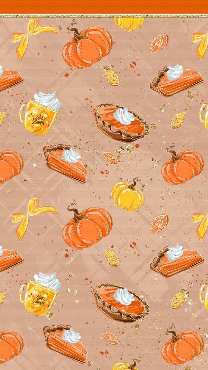 My wallpaper. Pumpkin wallpaper, Thanksgiving iphone wallpaper, Fall wallpaper