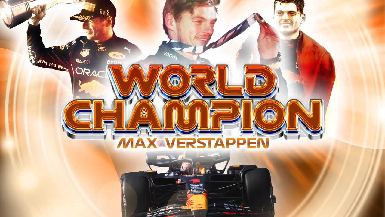 FormulaGrafica Verstappen 2023 Formula 1 World Champion