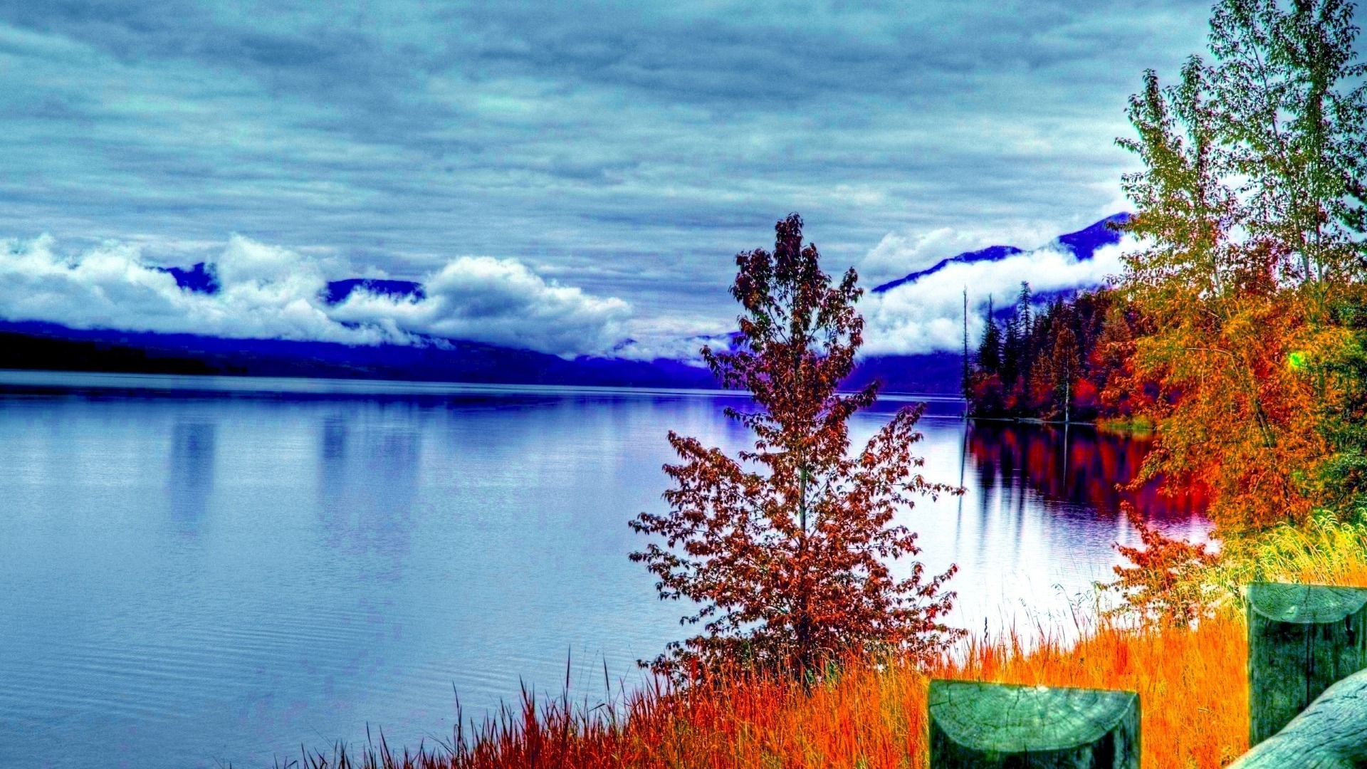 Beautiful Autumn Lake