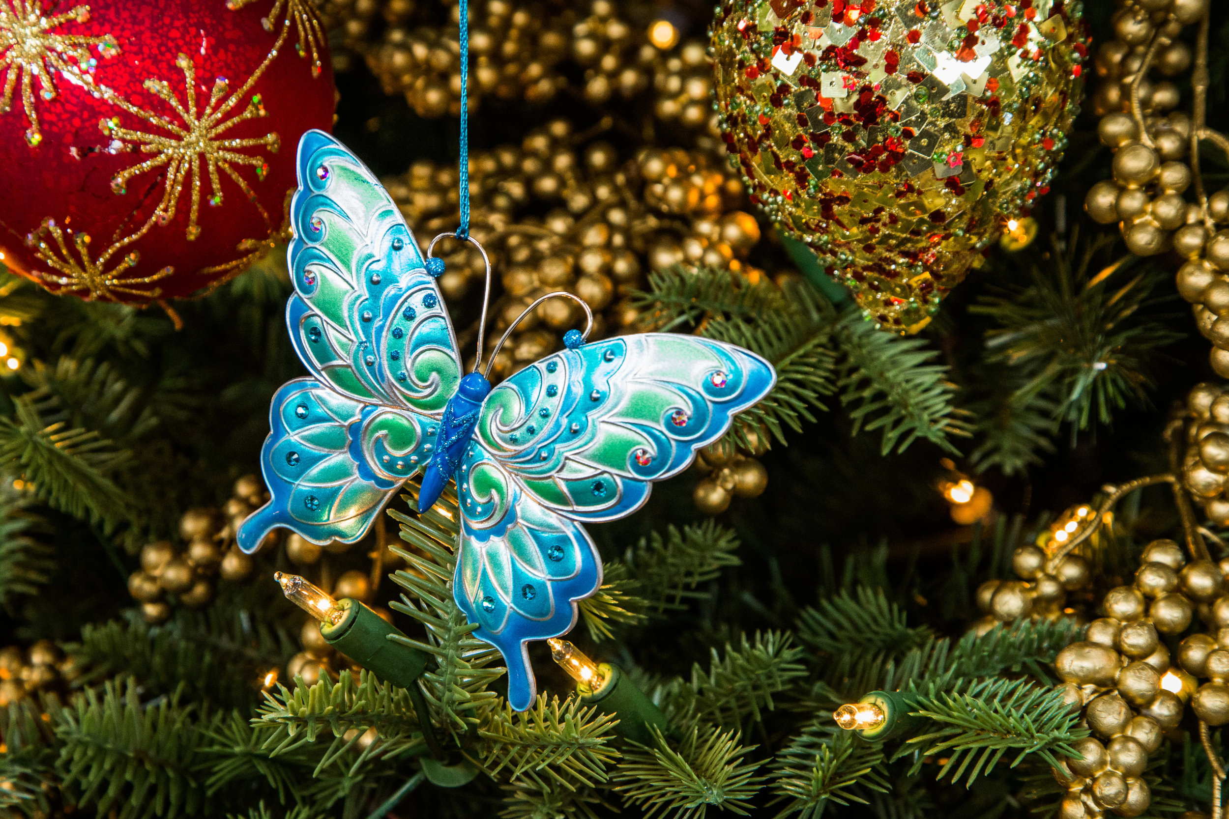 Keepsake Ornament Giveaway Butterfly & Family