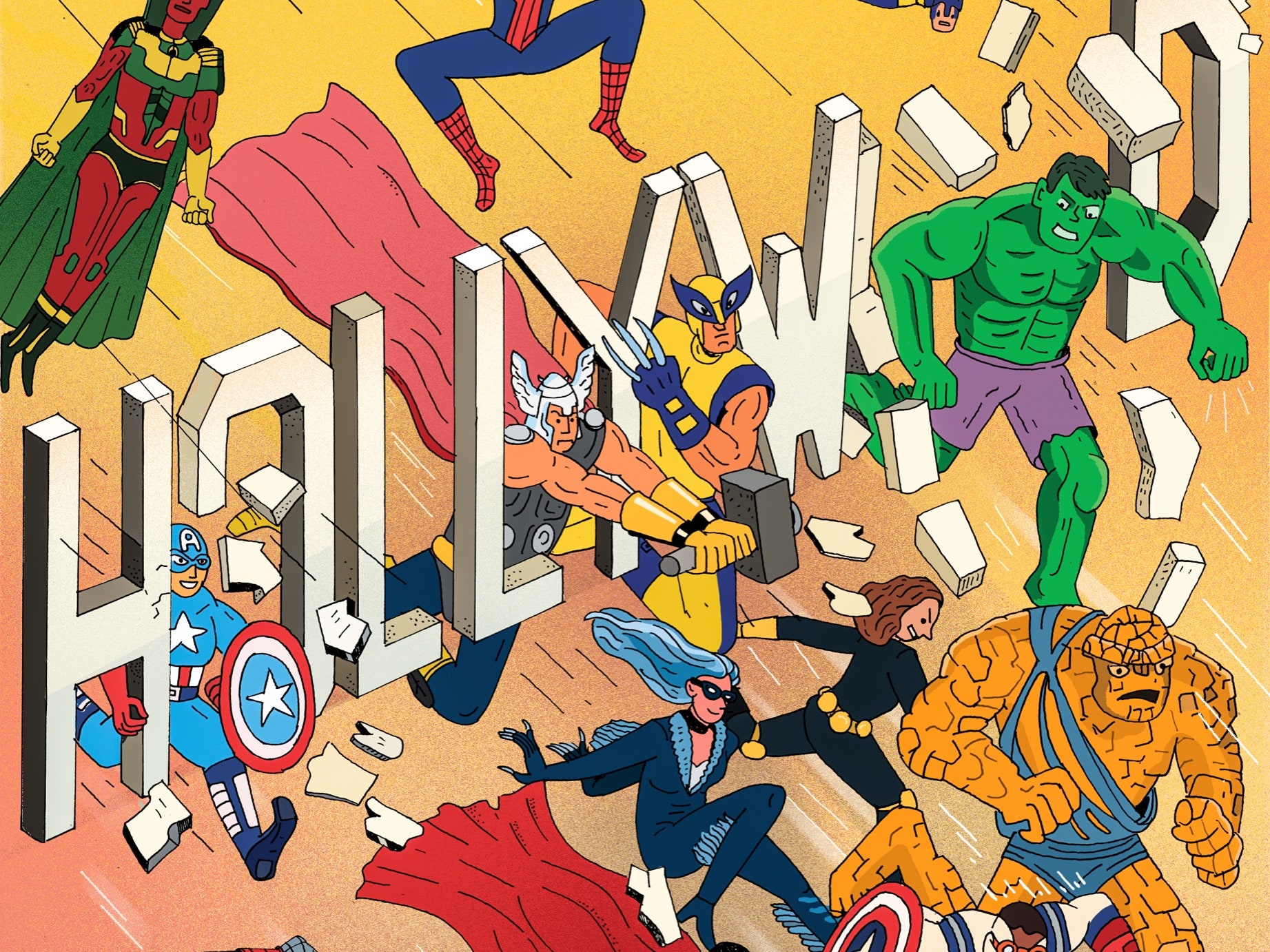 How the Marvel Cinematic Universe Swallowed Hollywood. The New Yorker