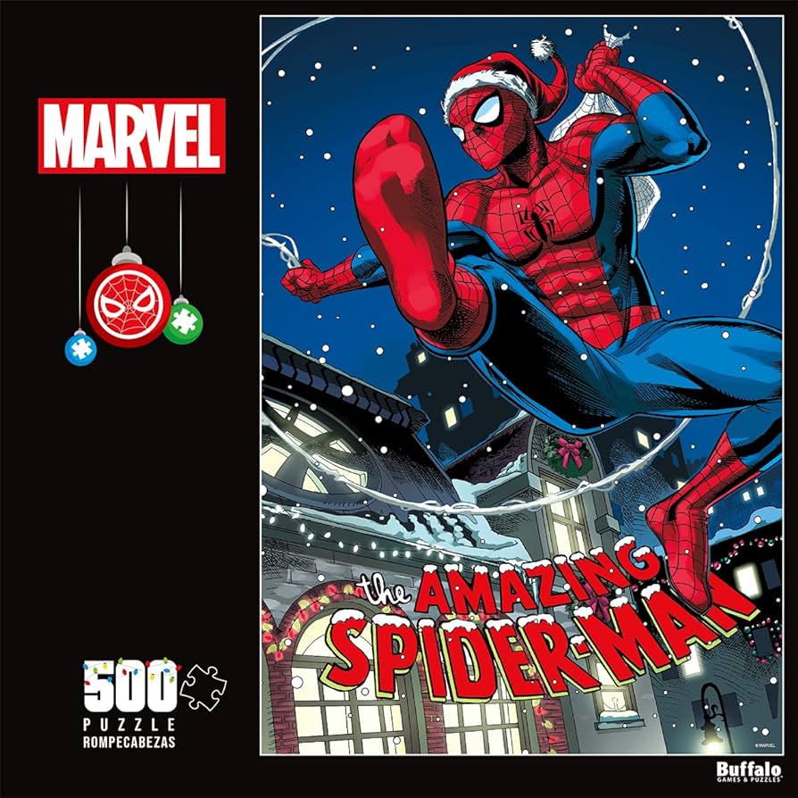 Marvel into The Holidays Piece Jigsaw Puzzle for Adults Challenging Puzzle Perfect for Game Nights Piece Finished Size is 21.25 x 15.00, Toys & Games
