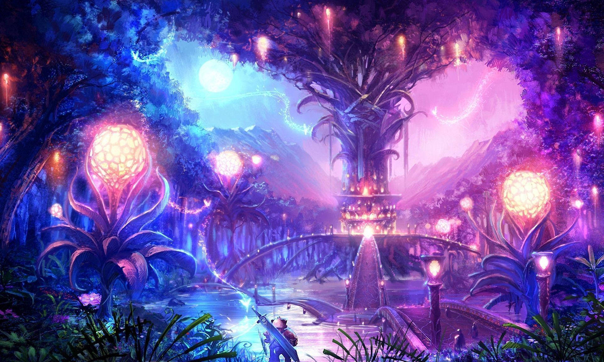 Download Magical World Of Tera Fantasy Landscape Wallpaper