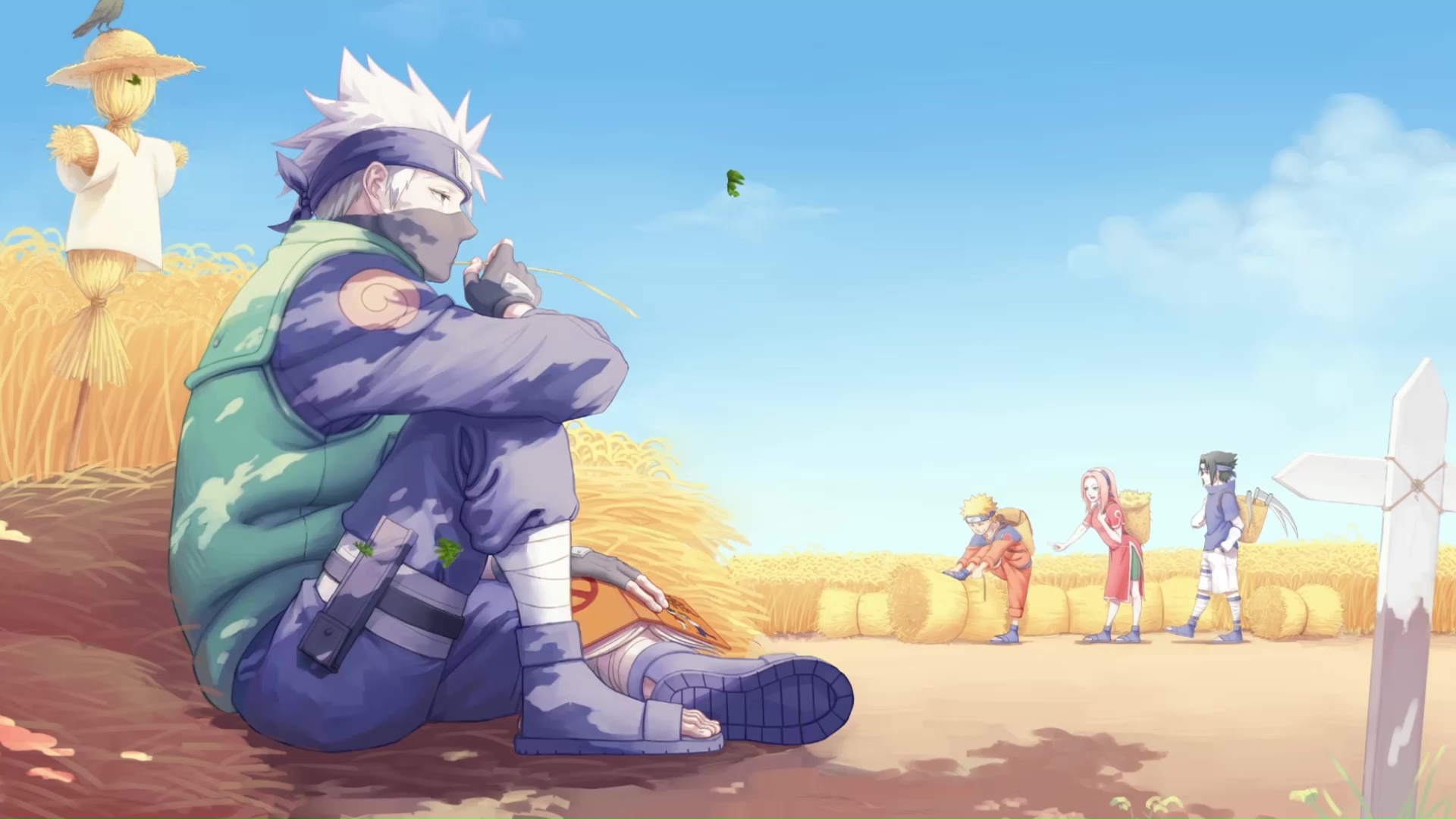 Kakashi Hatake And Team 7 Live