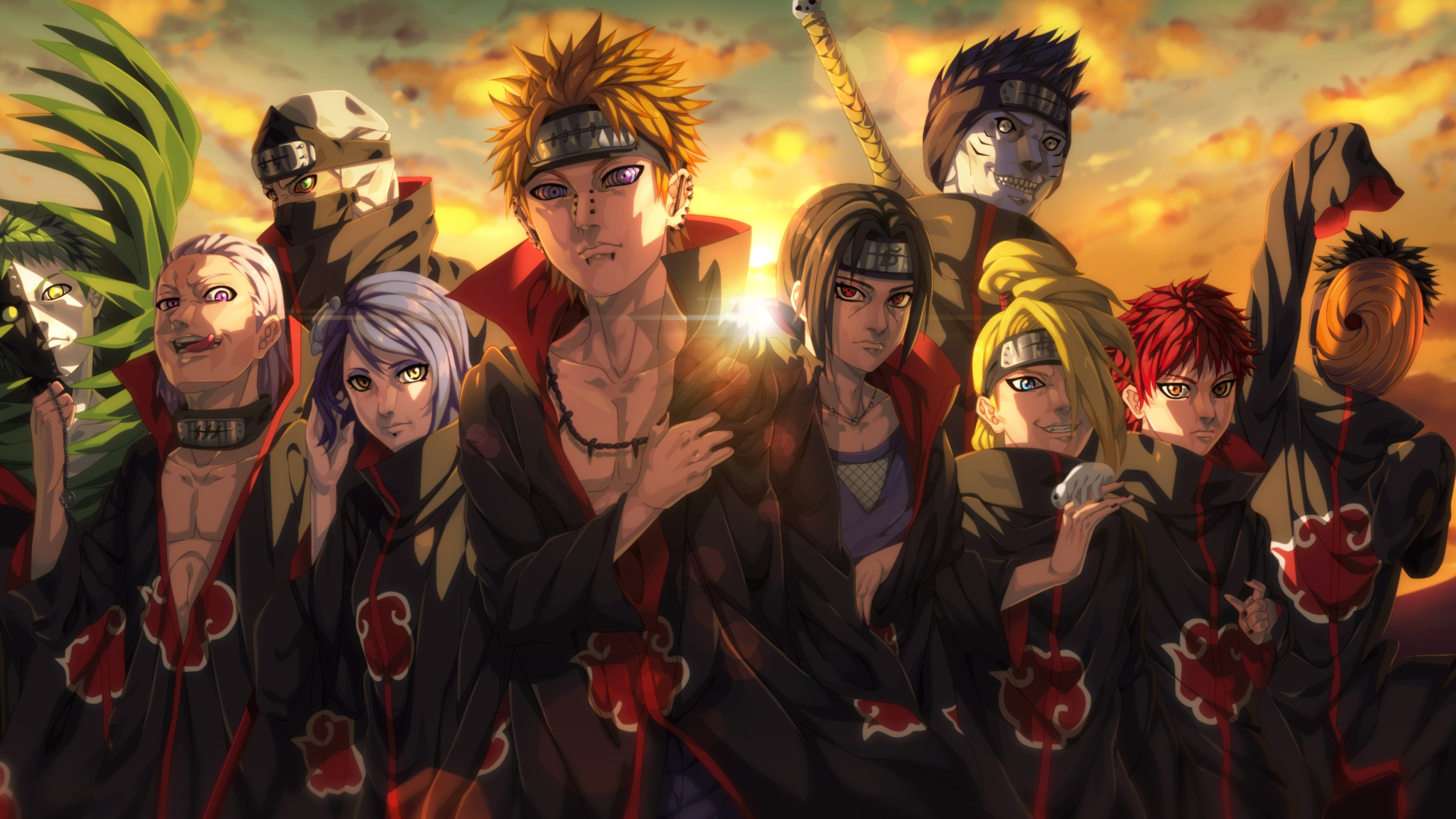 Akatsuki Laptop Wallpaper 4K