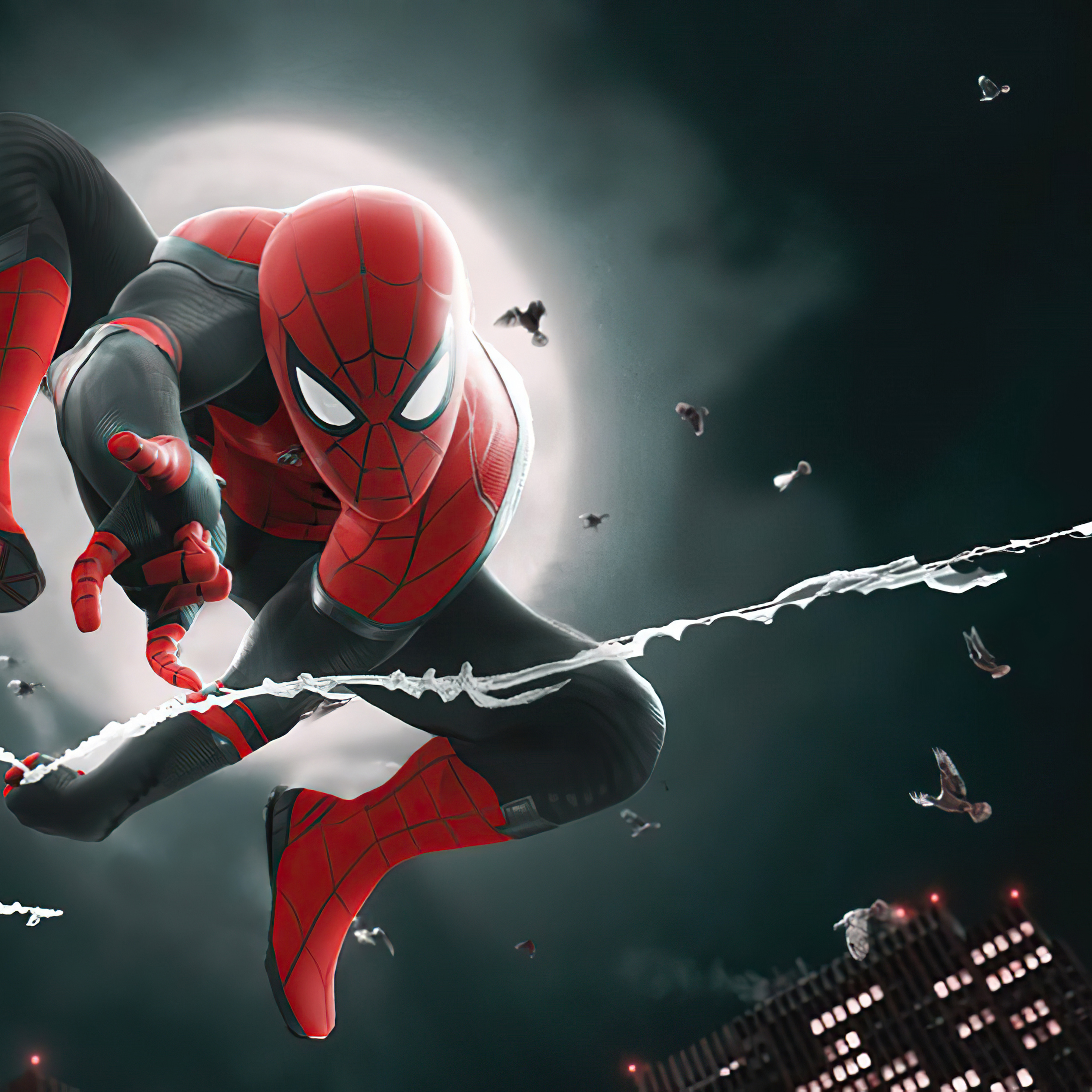 Spider Man Night 4k iPad Pro Retina Display HD 4k Wallpaper, Image, Background, Photo and Picture