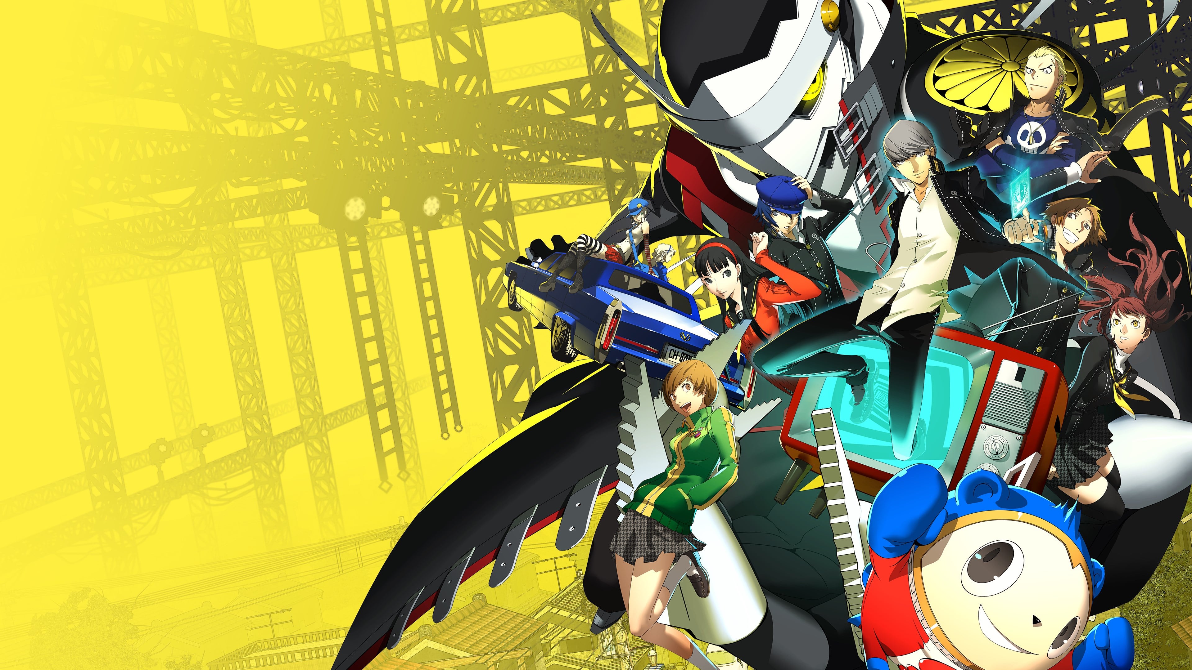 Few 4k Persona 4 Golden wallpaper I found
