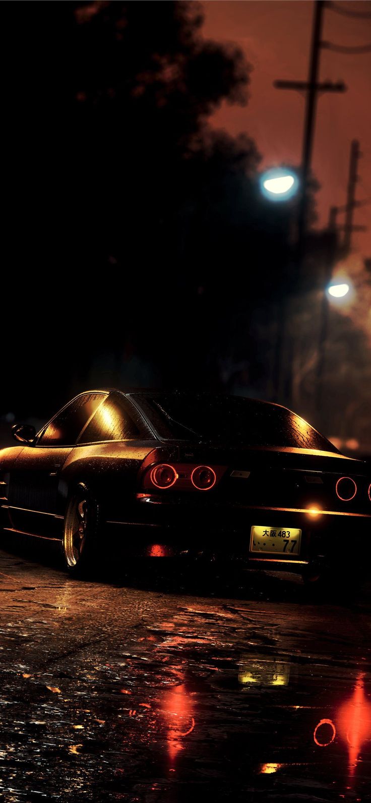nissan silvia s15 iPhone Wallpaper