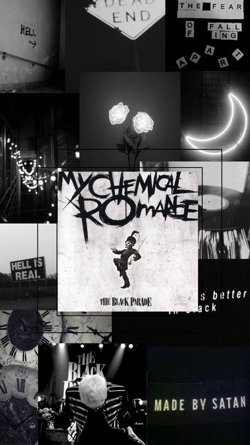 Download Tomboy Aesthetic My Chemical Romance Collage Wallpaper