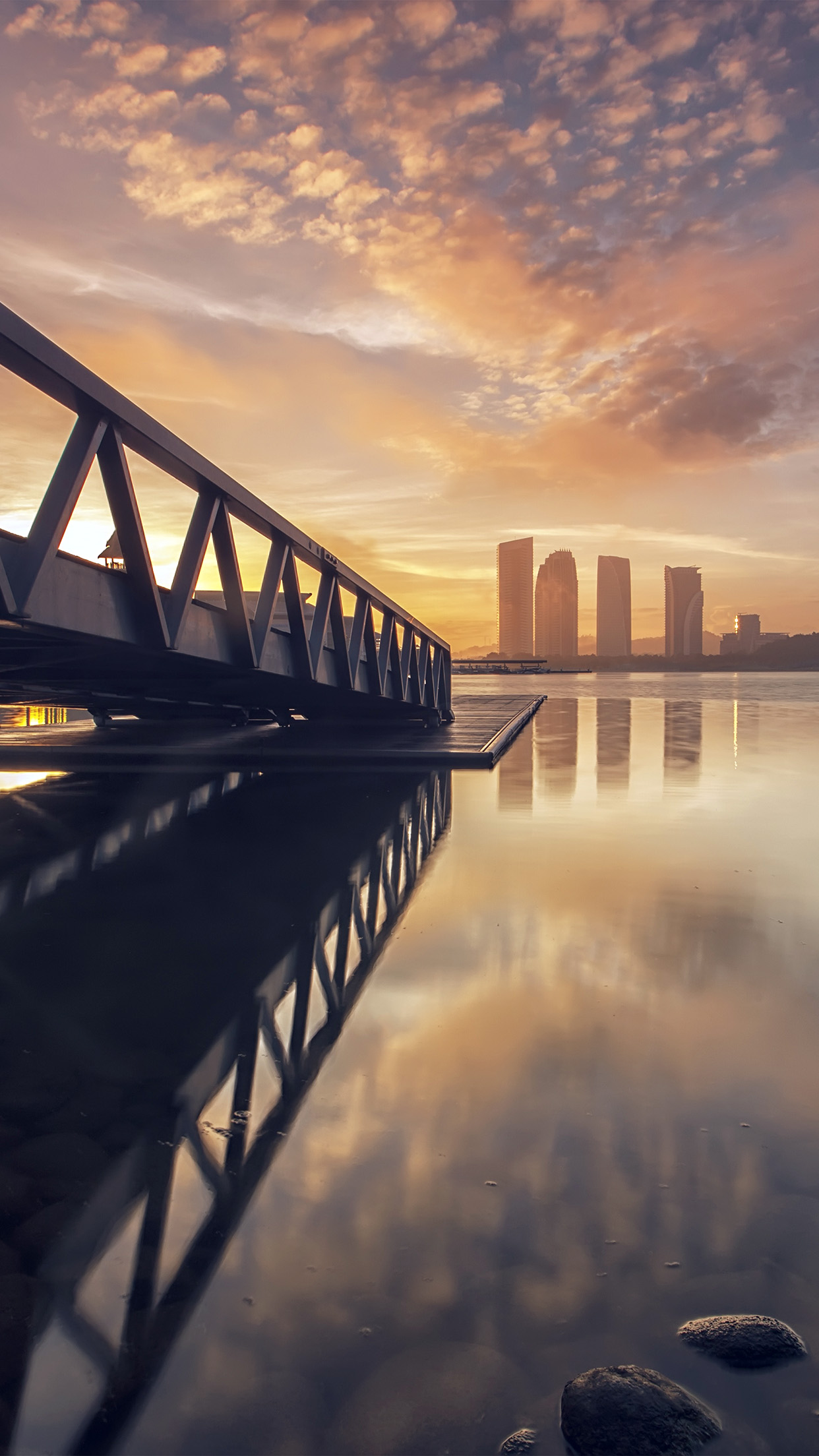 City Night Success 3million River Wallpaper