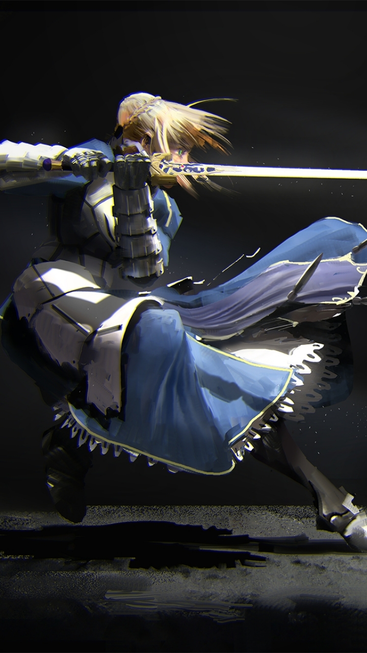 Fate Stay Night: Unlimited Blade Works Phone Wallpaper By Zhou Shuo