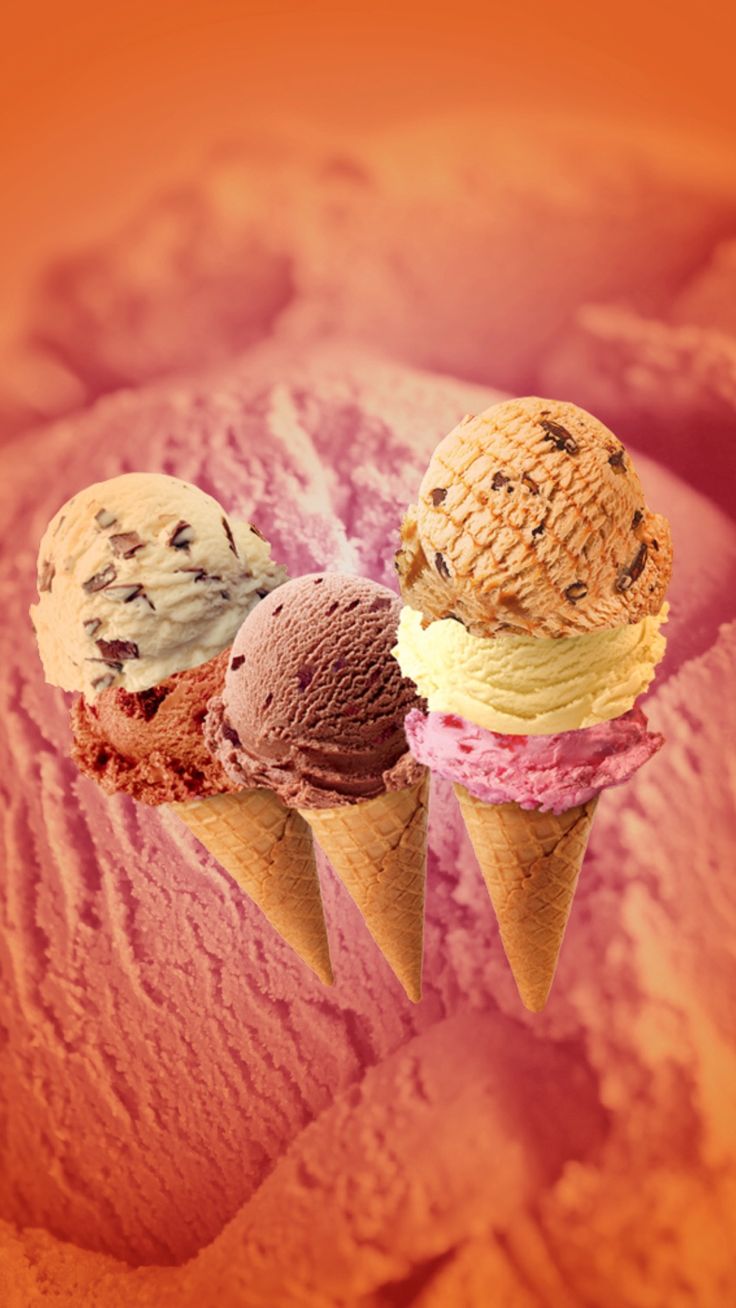 9:16 Phone. Food kiosk, Ice cream wallpaper, Sweet desserts