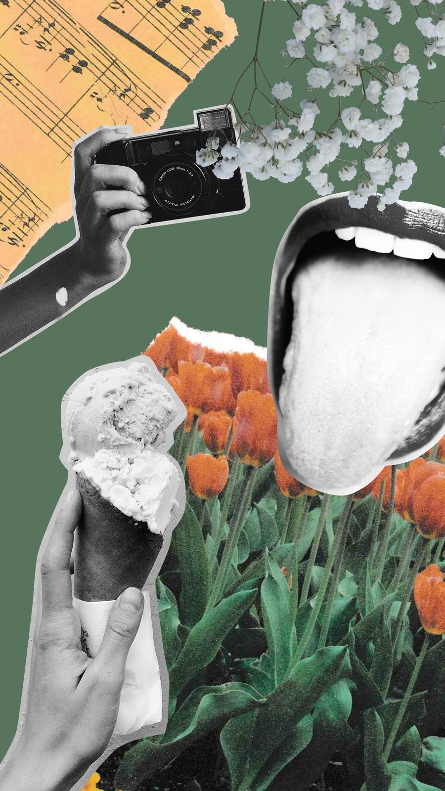 ice cream background