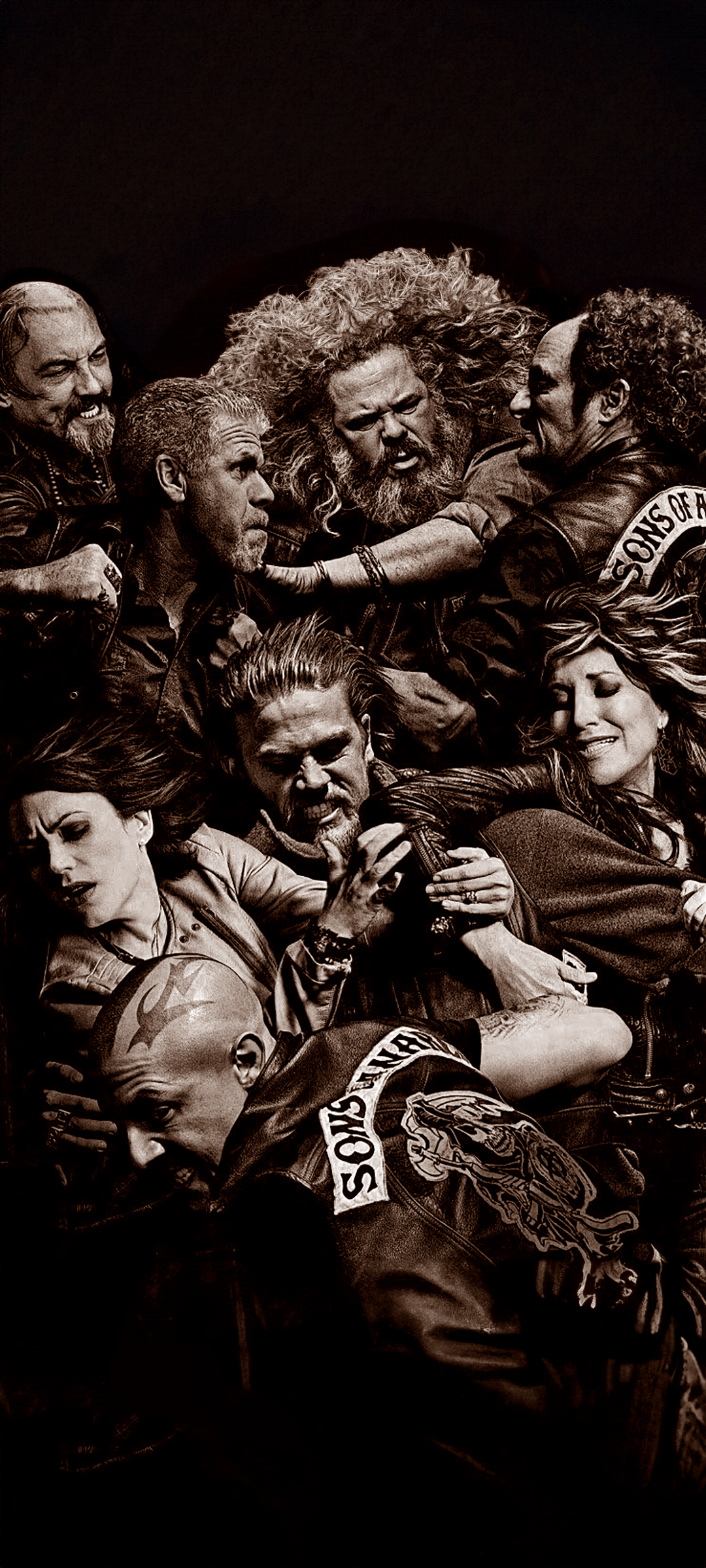 I extended this poster, so the whole thing could fit as a phone wallpaper