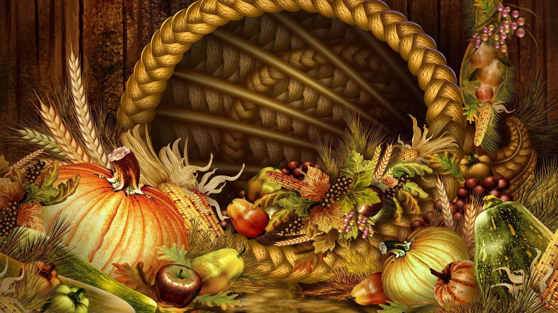 Download Beautiful Thanksgiving Abundant Harvest Picture