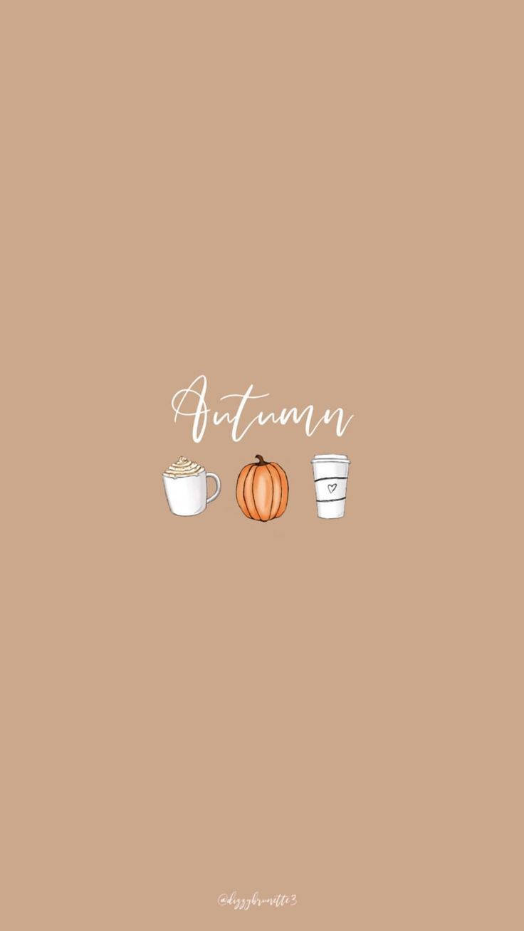 Download Thanksgiving Aesthetic Drinks Wallpaper
